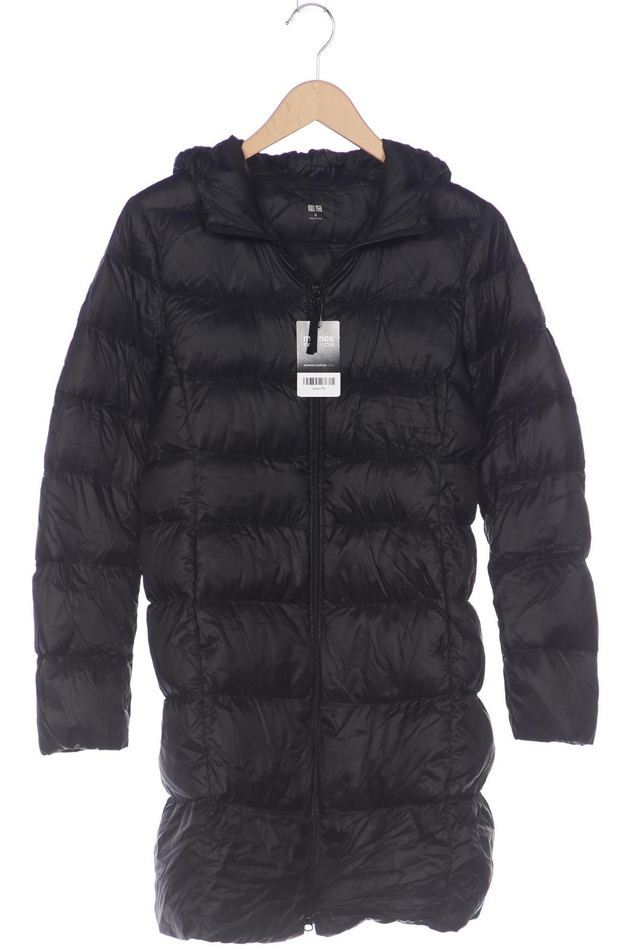 

uniqlo Damen Mantel, schwarz, Gr. 38