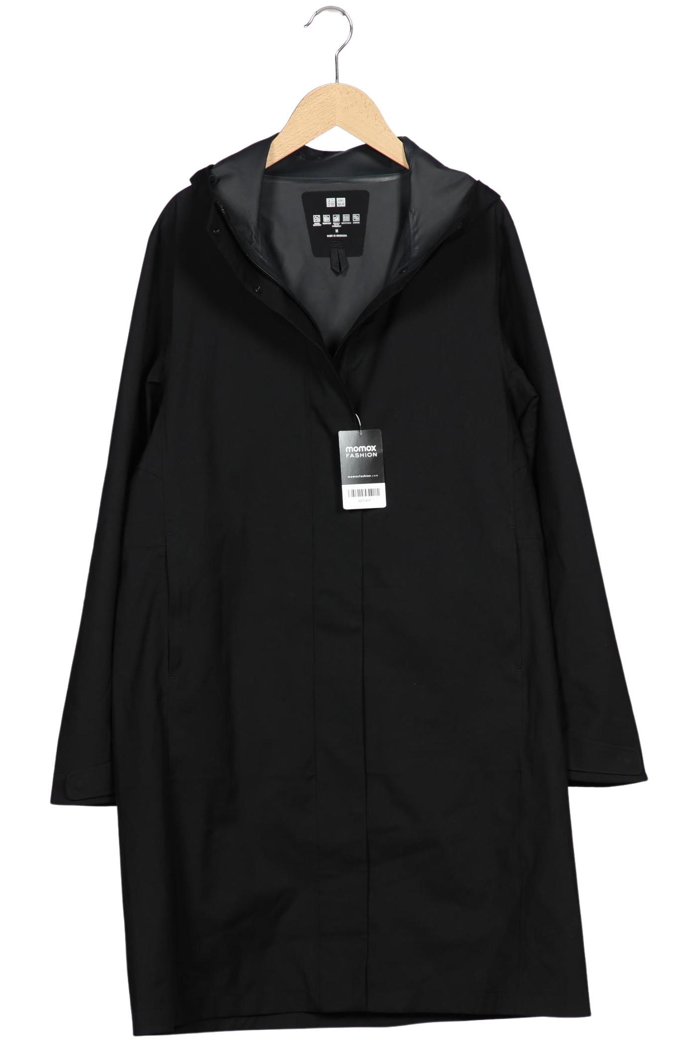 

uniqlo Damen Mantel, schwarz, Gr. 38