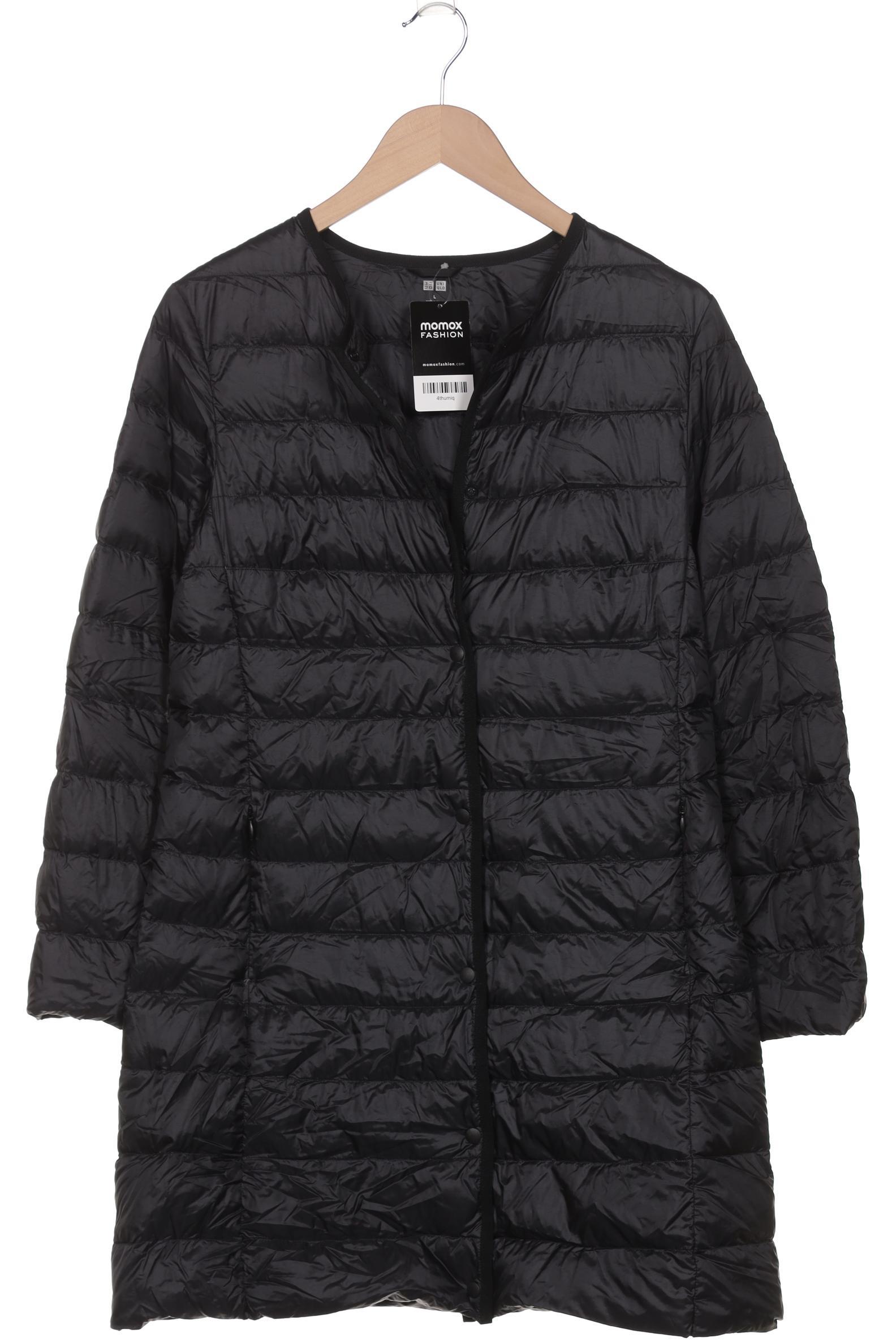 

uniqlo Damen Mantel, schwarz, Gr. 42