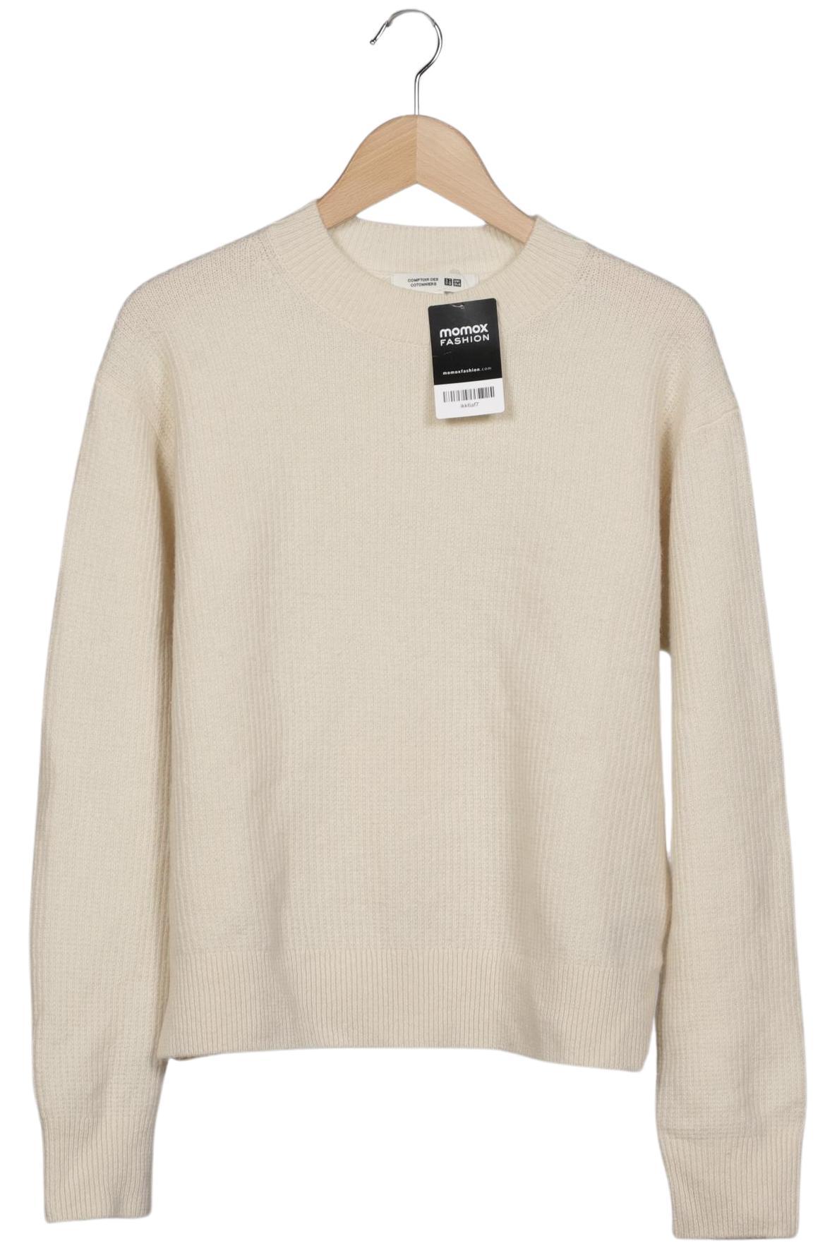

uniqlo Damen Pullover, cremeweiß, Gr. 38