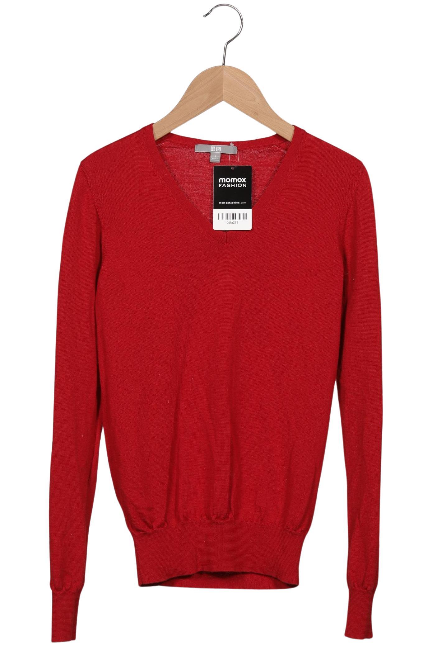 

uniqlo Damen Pullover, rot, Gr. 36