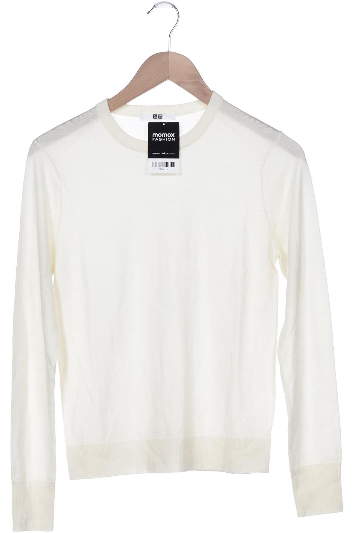

uniqlo Damen Pullover, cremeweiß, Gr. 34