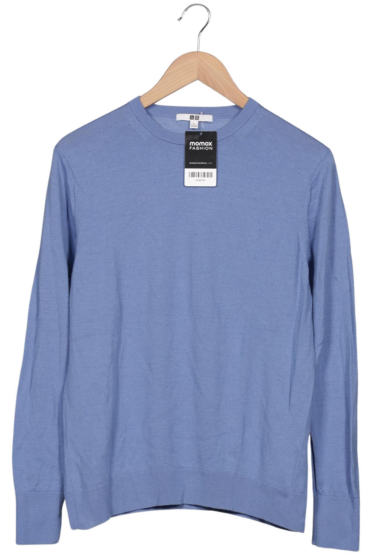 

uniqlo Damen Pullover, blau, Gr. 42