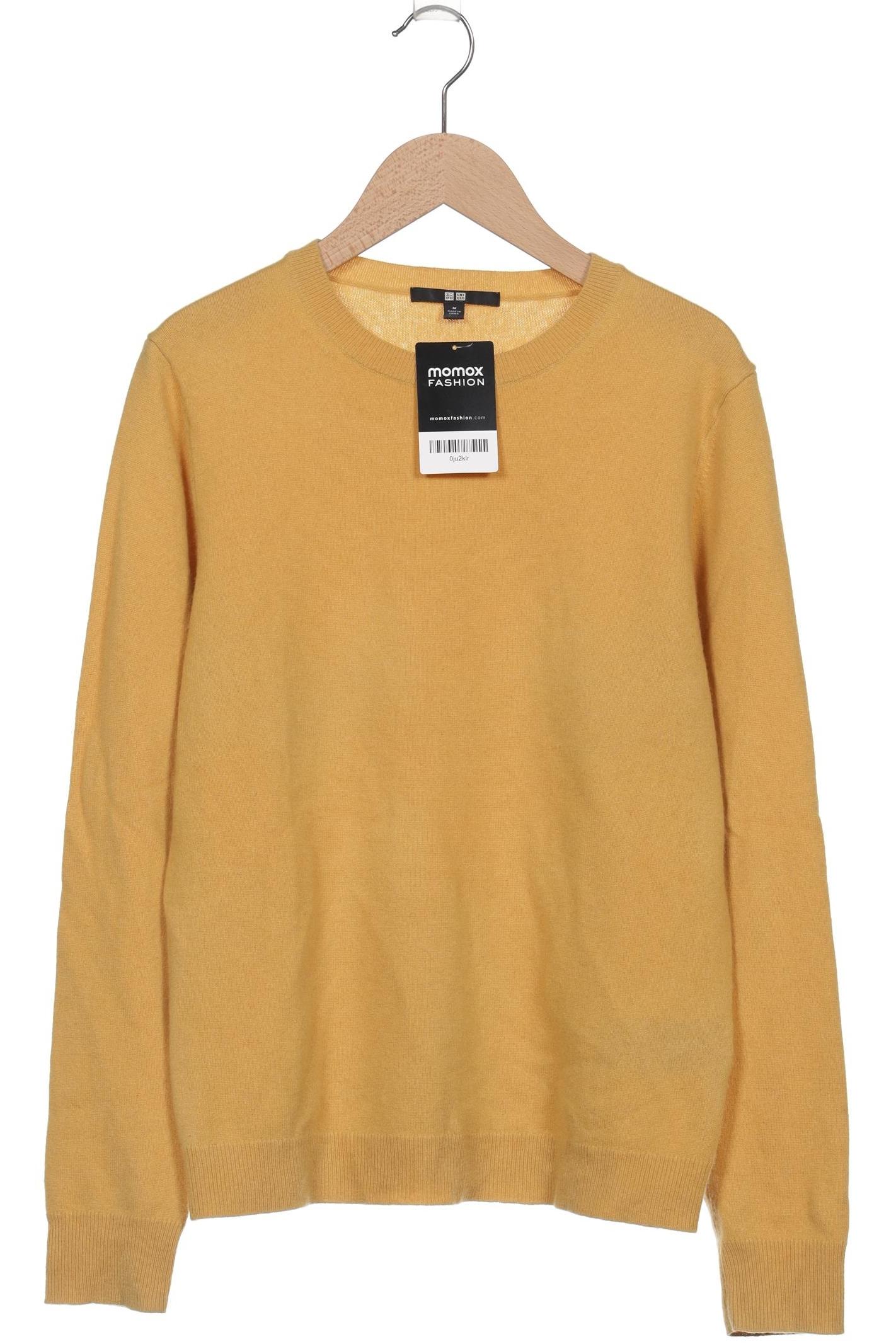 

uniqlo Damen Pullover, gelb, Gr. 38