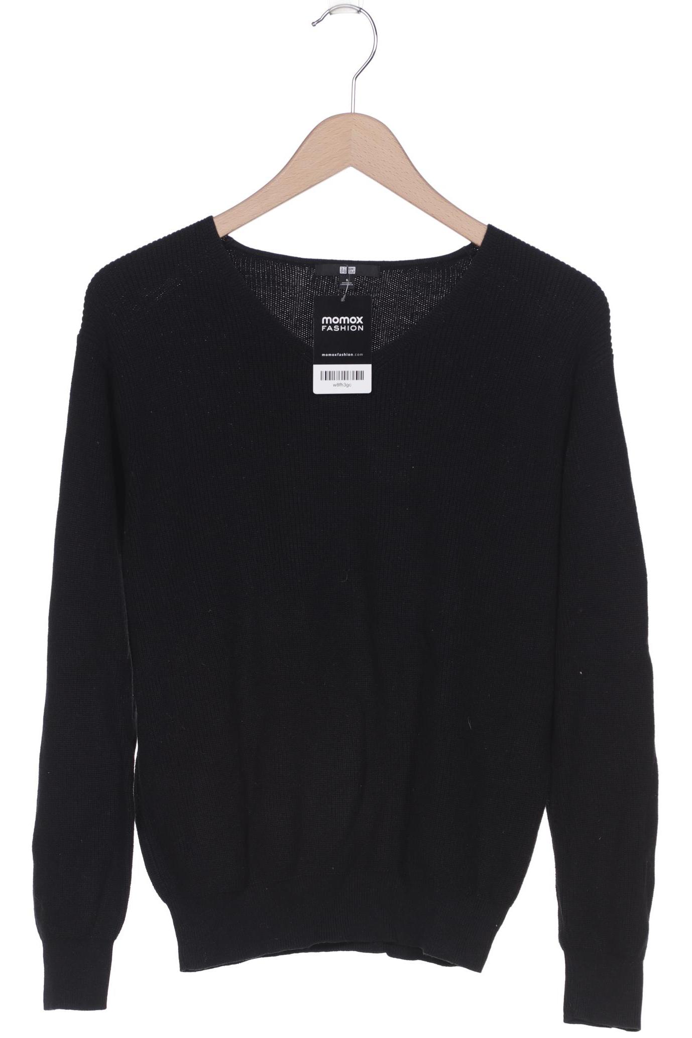 

uniqlo Damen Pullover, schwarz, Gr. 36