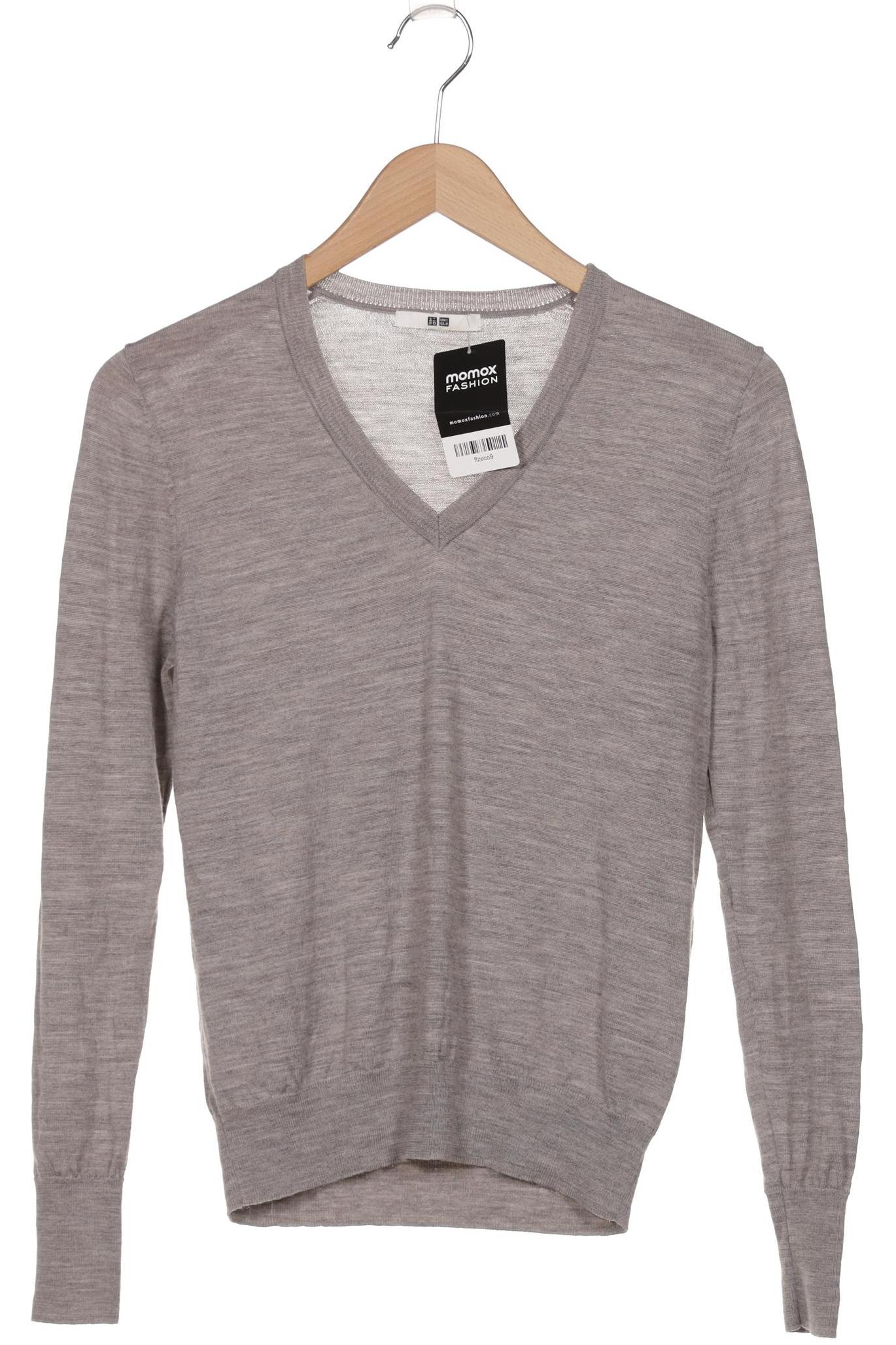 

uniqlo Damen Pullover, grau, Gr. 38