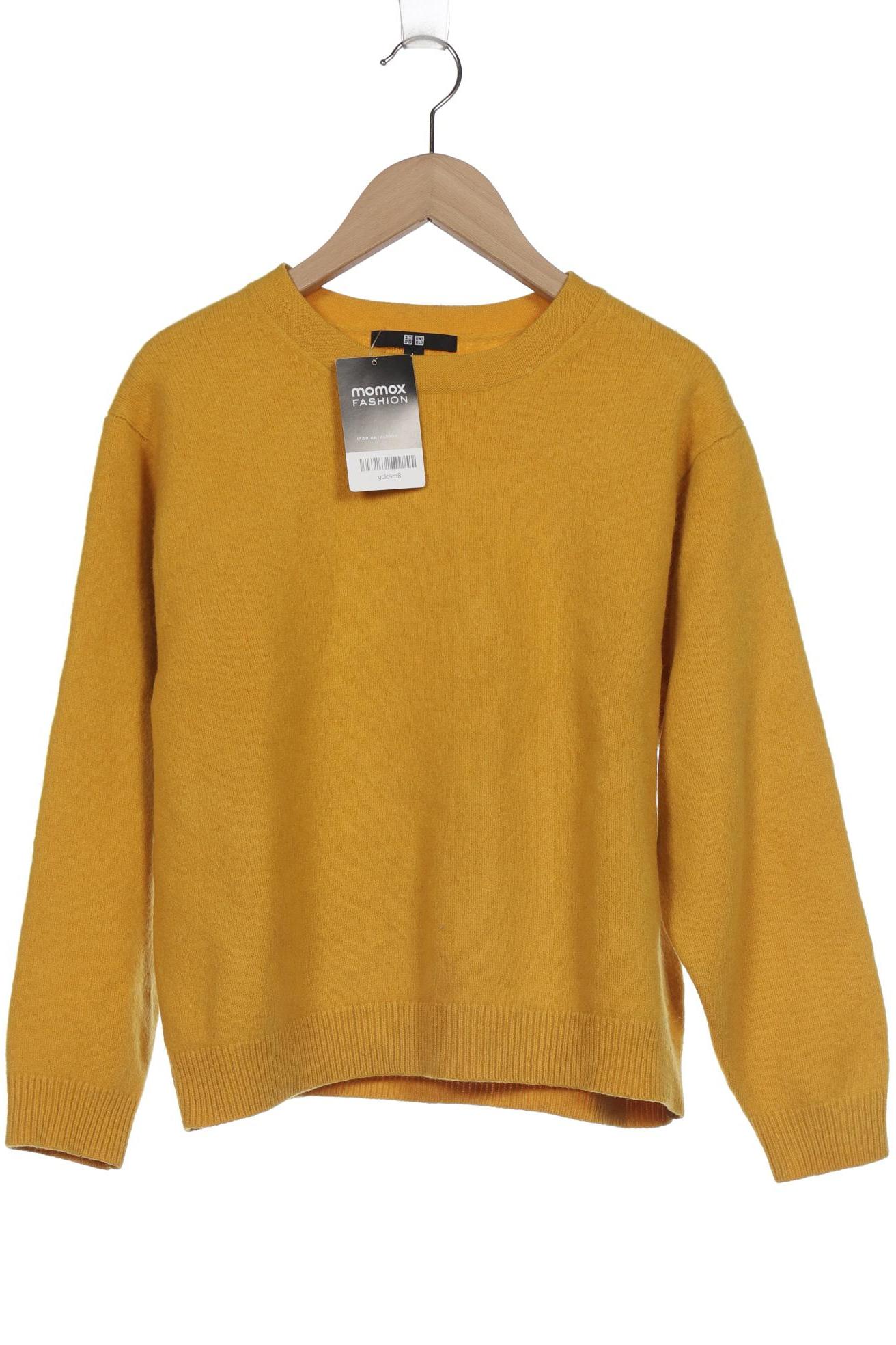 

uniqlo Damen Pullover, gelb, Gr. 42