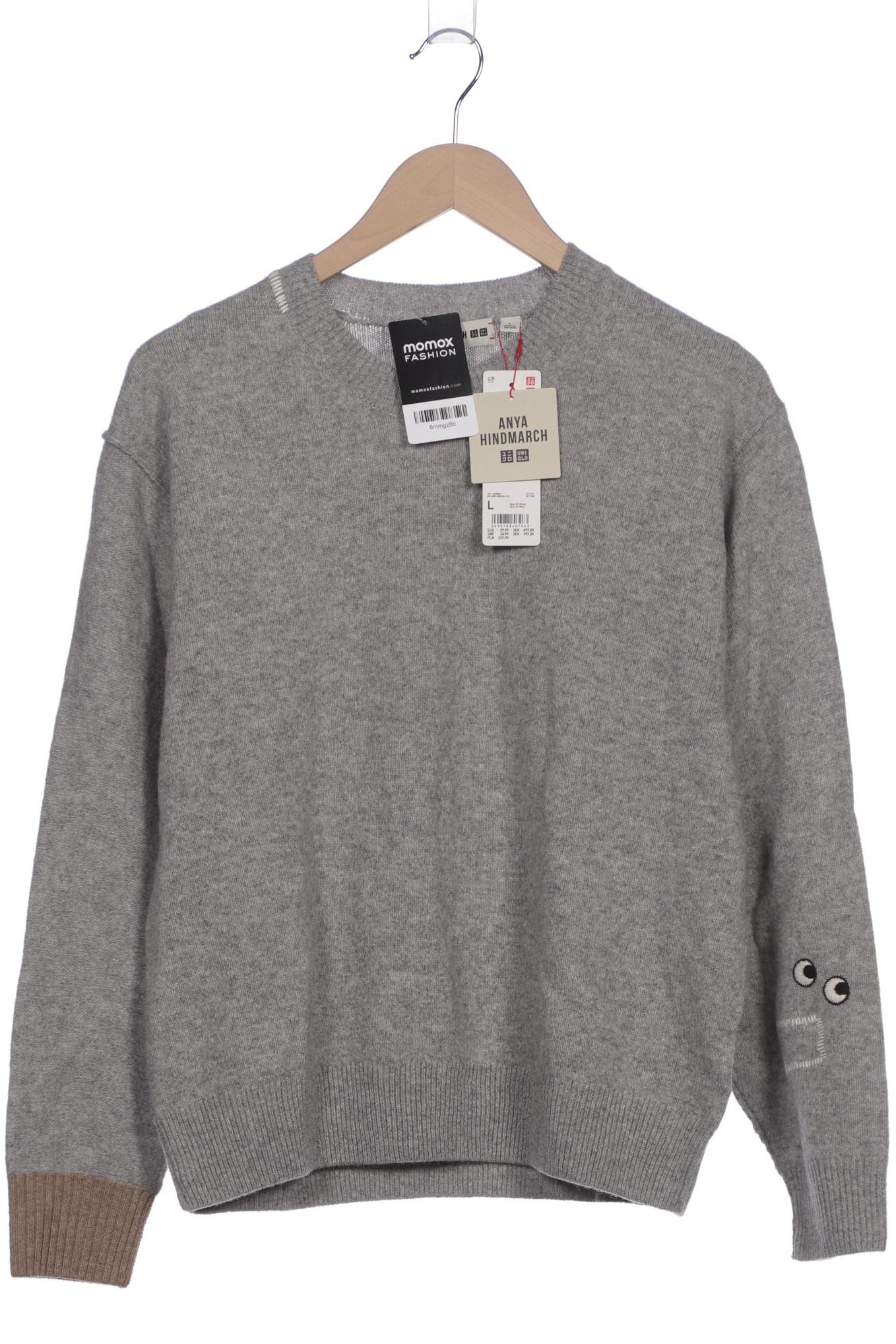 

uniqlo Damen Pullover, grau, Gr. 42