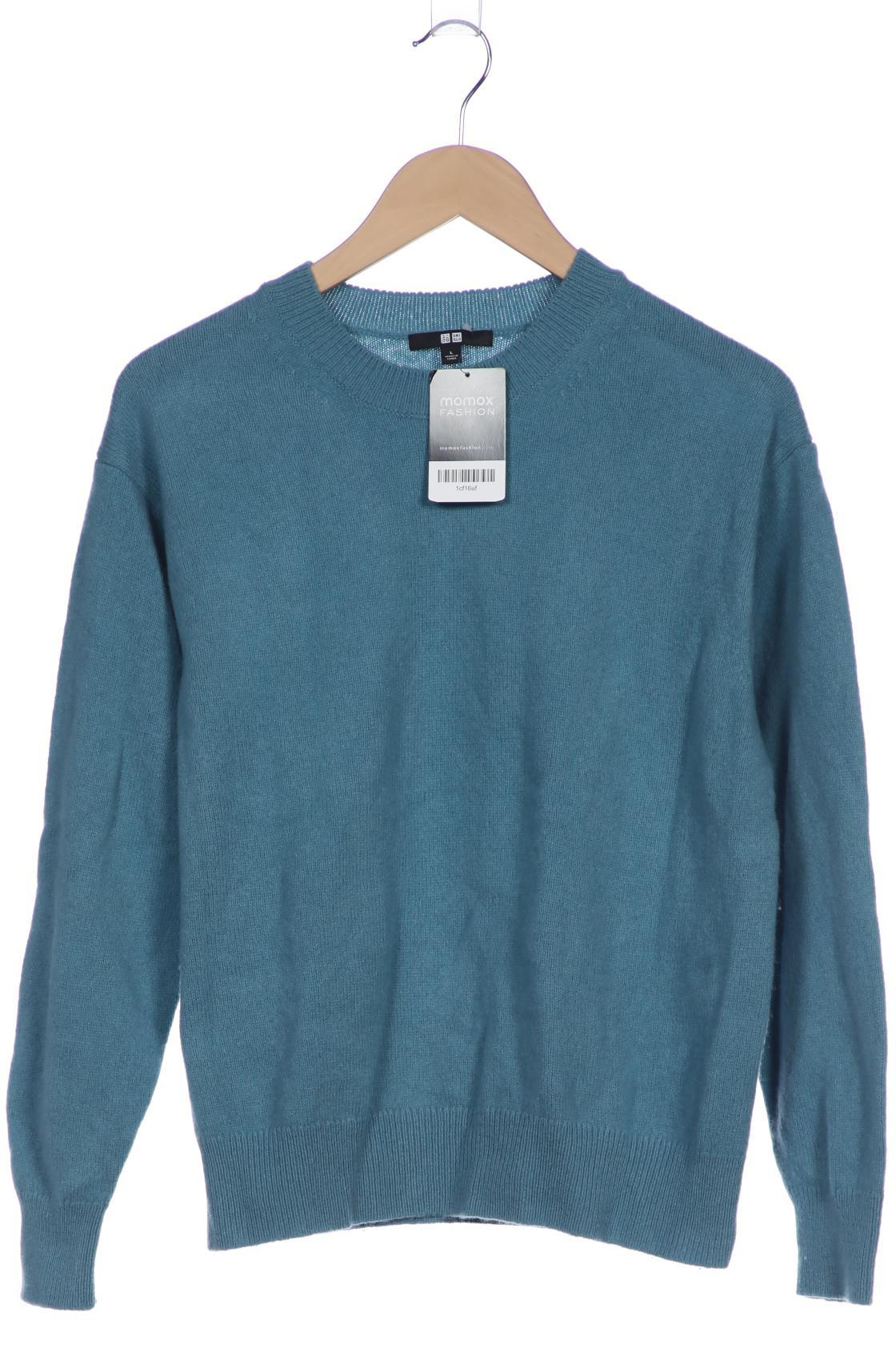 

uniqlo Damen Pullover, türkis, Gr. 42