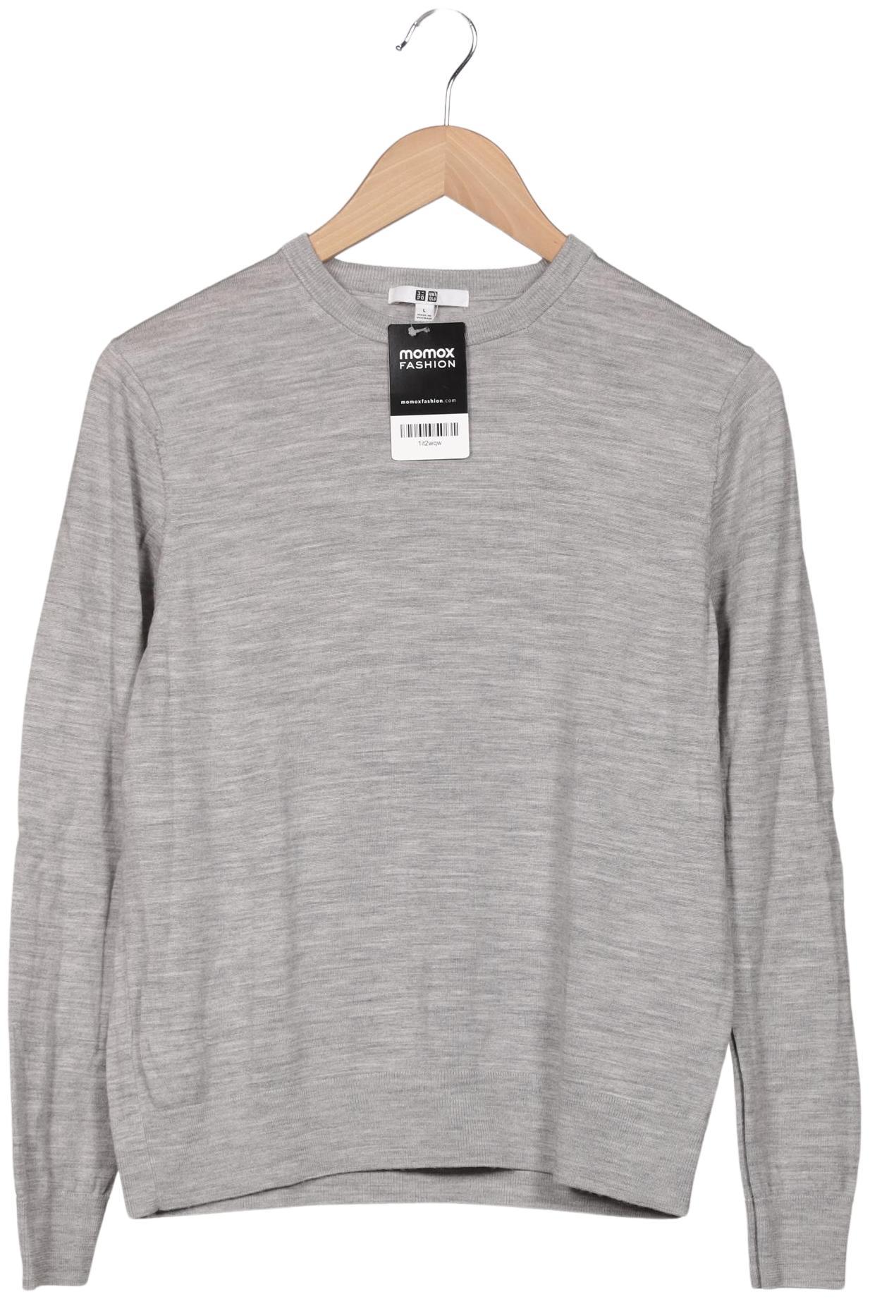 

uniqlo Damen Pullover, grau, Gr. 42