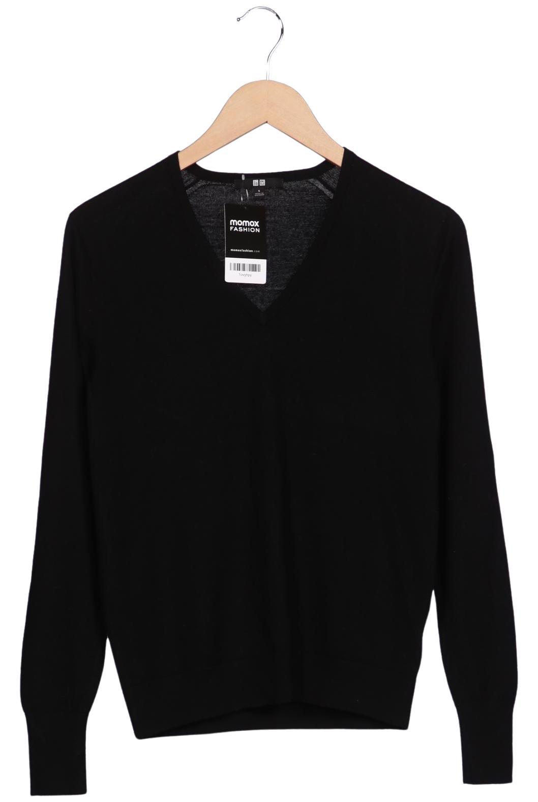 

uniqlo Damen Pullover, schwarz, Gr. 36