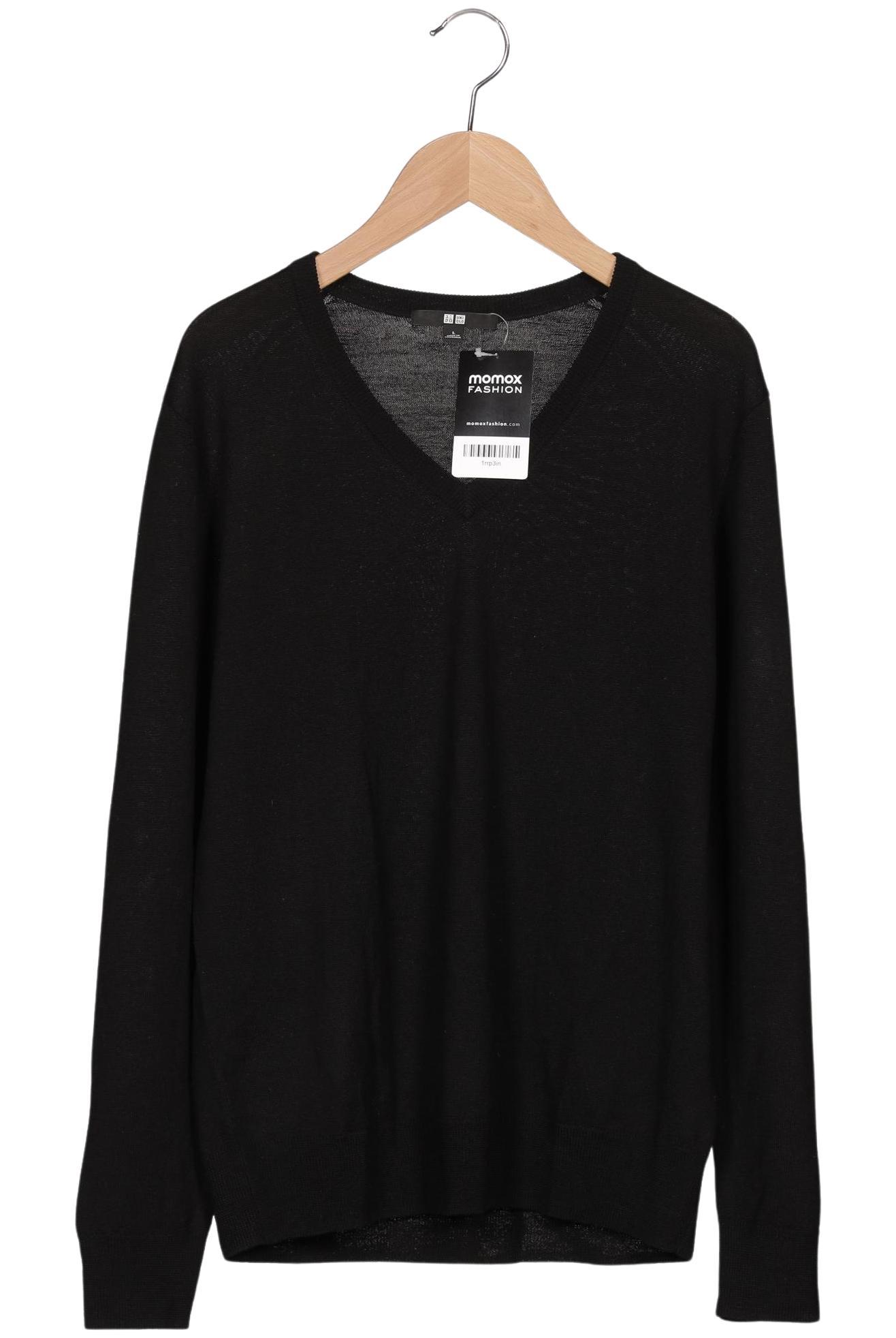 

uniqlo Damen Pullover, schwarz, Gr. 42