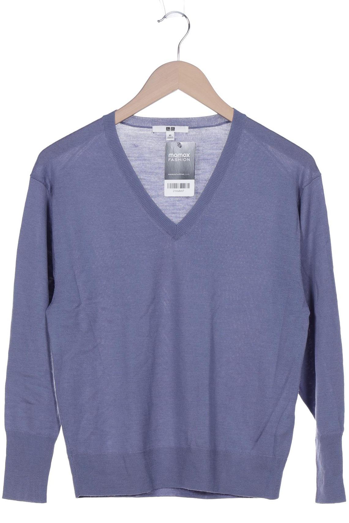 

uniqlo Damen Pullover, blau, Gr. 34
