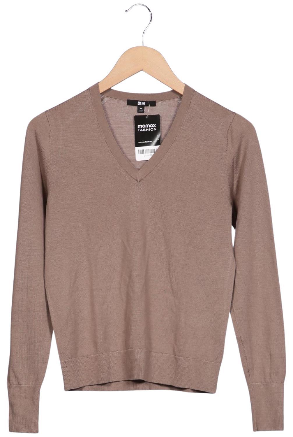 

uniqlo Damen Pullover, beige, Gr. 34