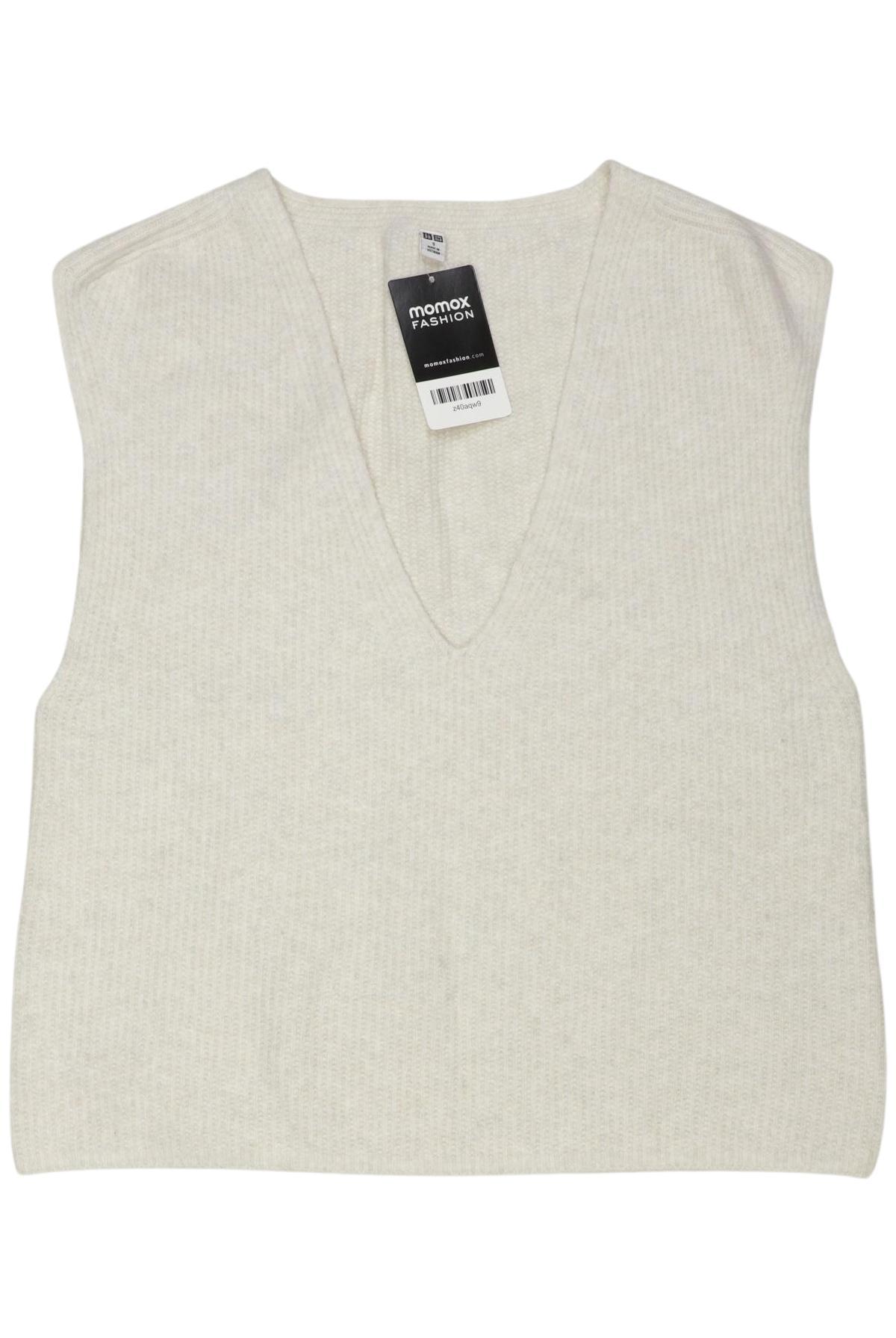 

uniqlo Damen Pullover, cremeweiß, Gr. 36