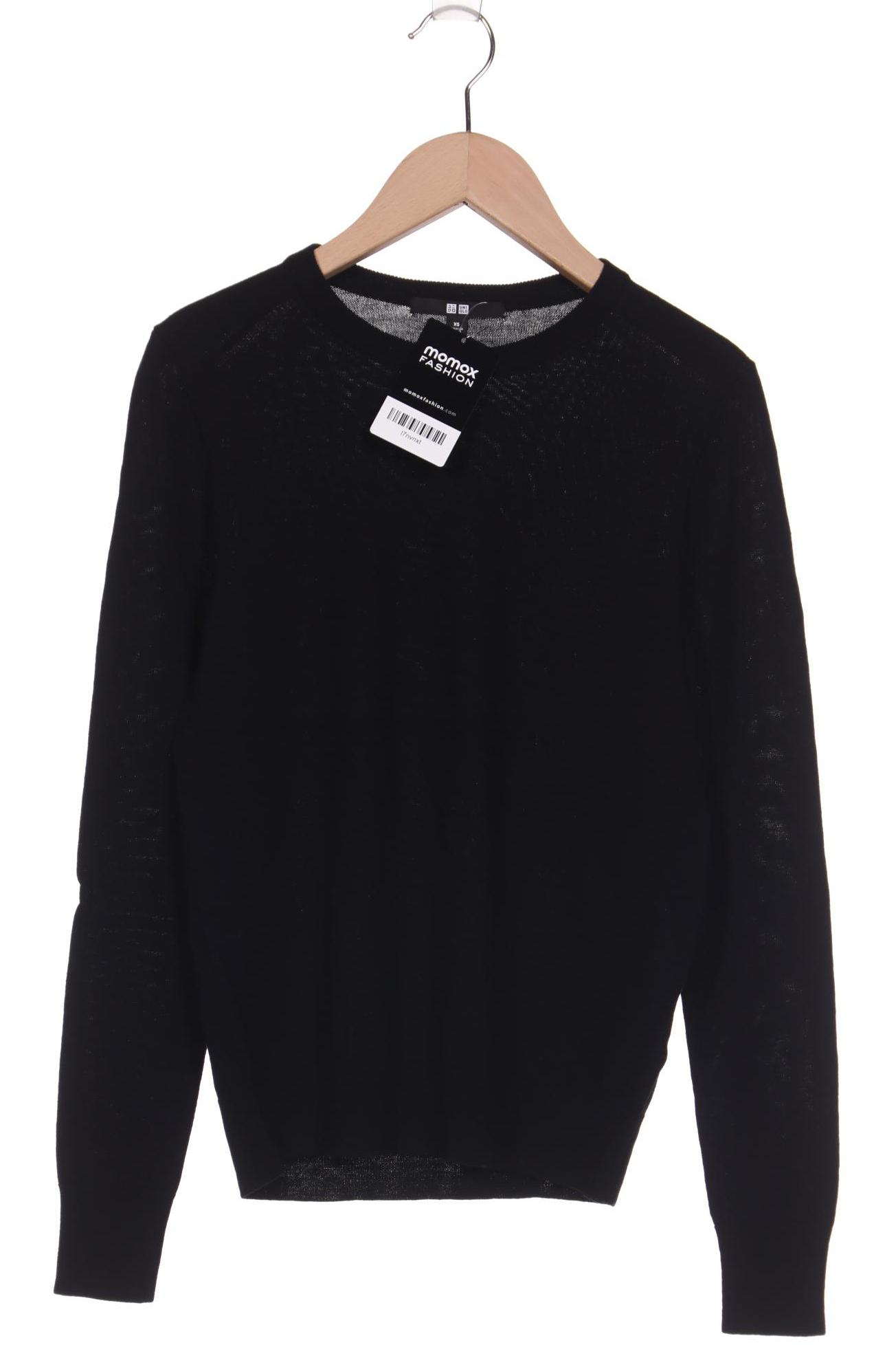 

uniqlo Damen Pullover, schwarz, Gr. 34