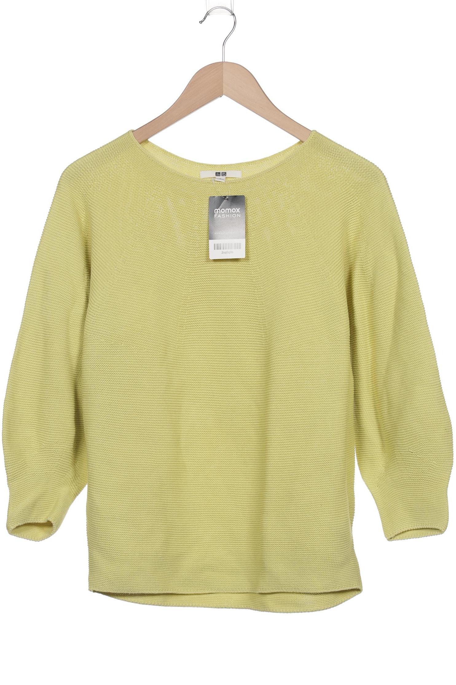 

uniqlo Damen Pullover, gelb, Gr. 38