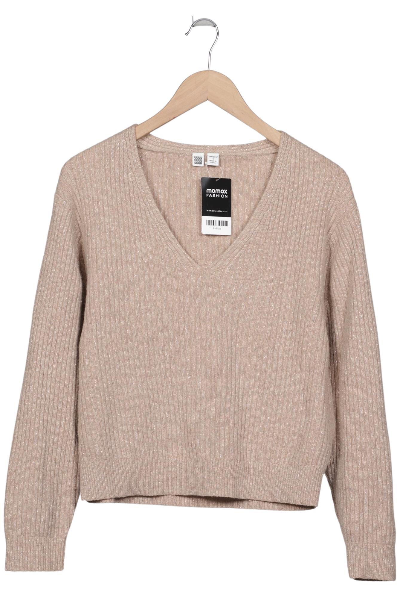 

uniqlo Damen Pullover, beige, Gr. 36
