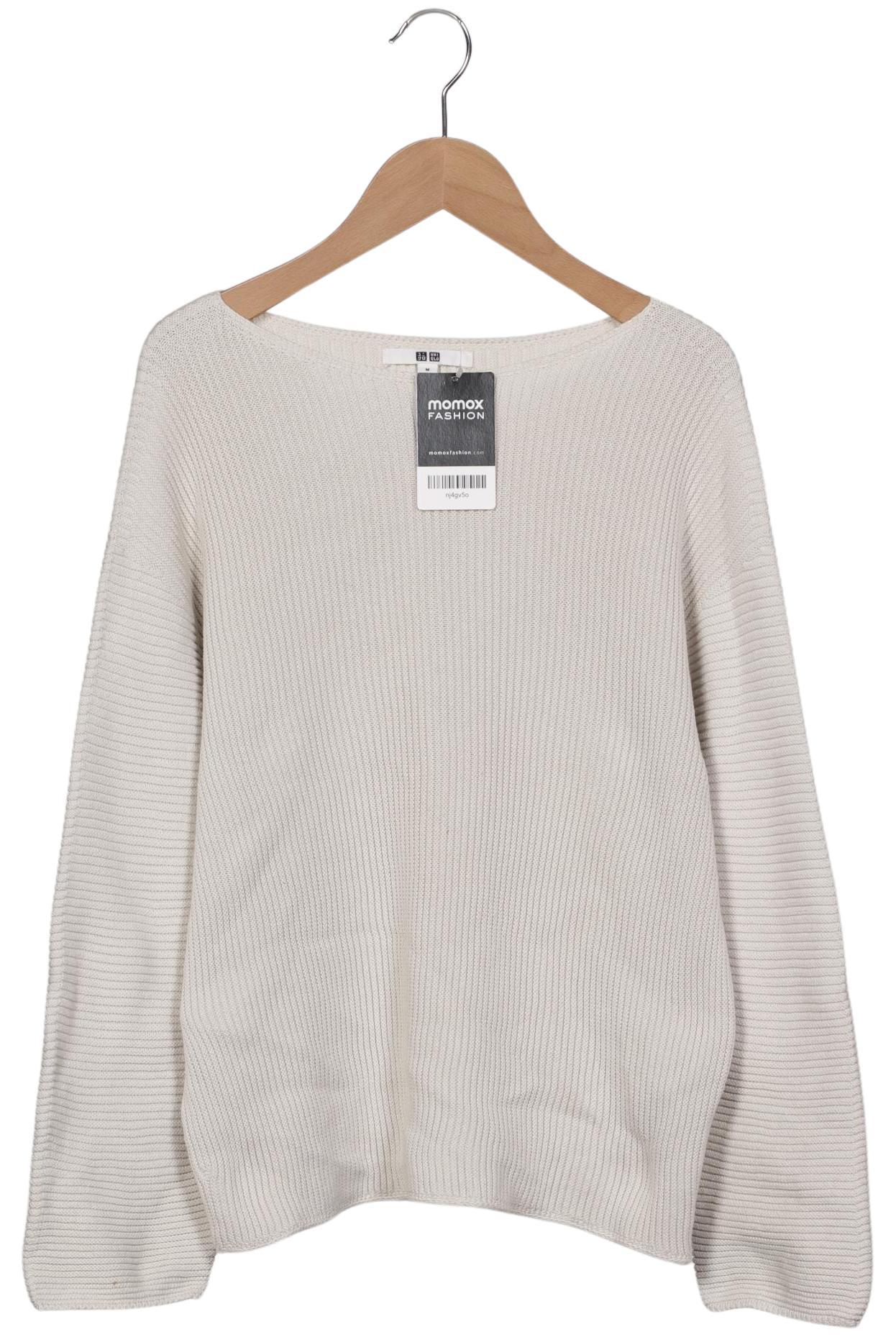 

uniqlo Damen Pullover, cremeweiß, Gr. 38