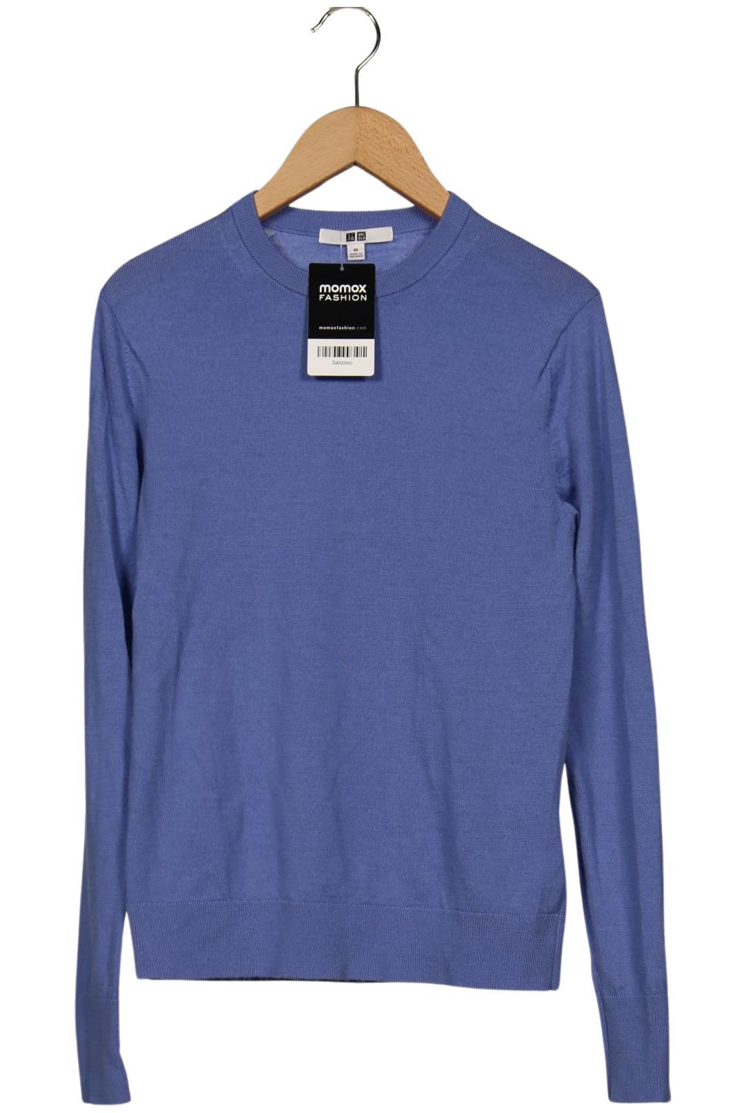 

uniqlo Damen Pullover, blau, Gr. 34