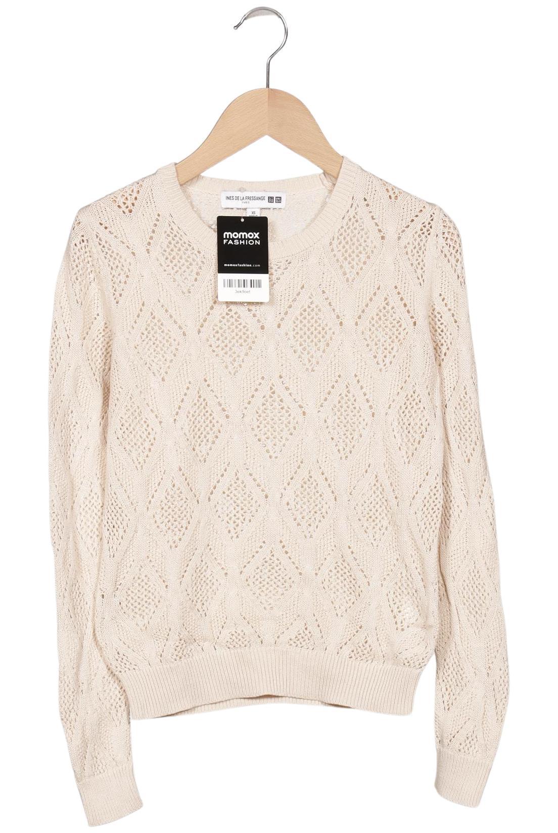 

uniqlo Damen Pullover, cremeweiß, Gr. 34