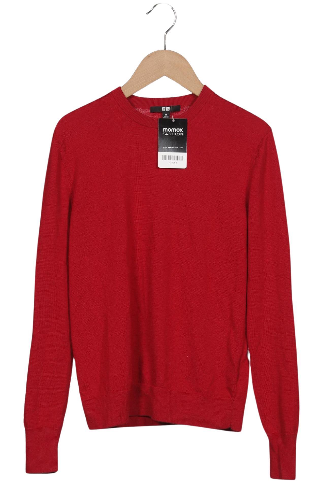 

uniqlo Damen Pullover, rot, Gr. 34