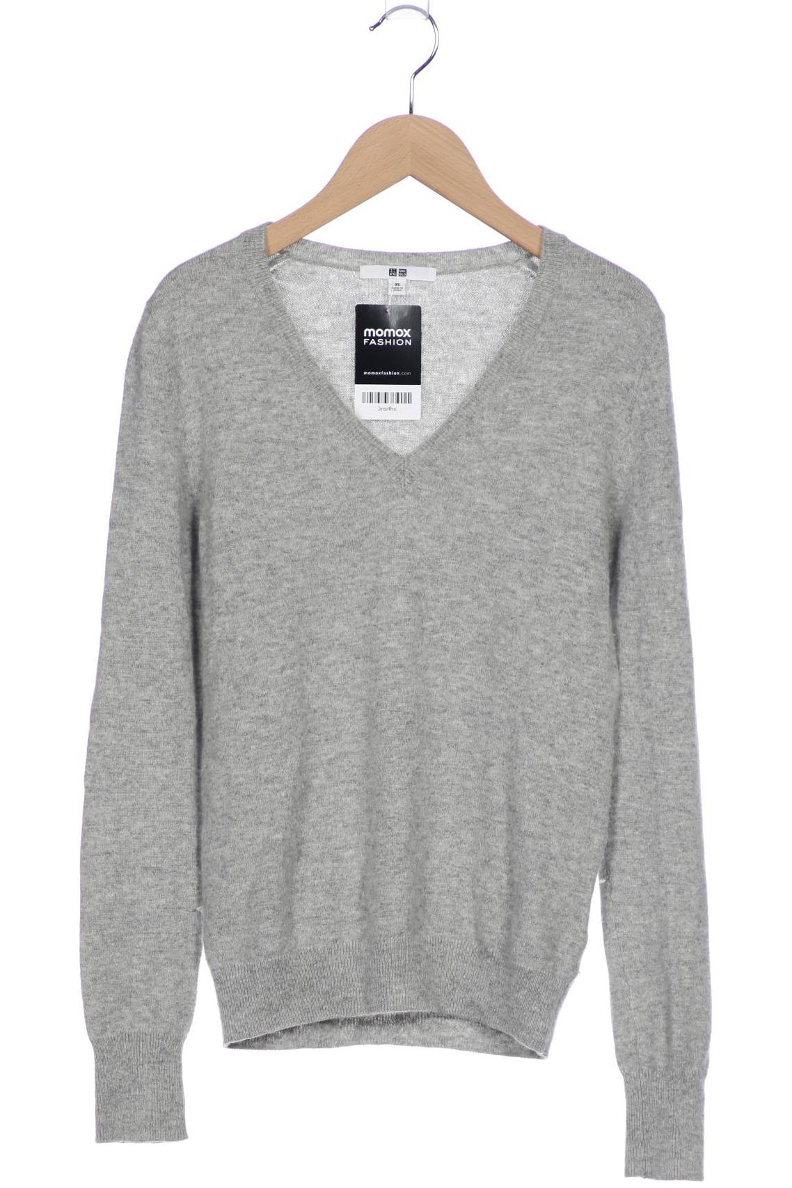 

uniqlo Damen Pullover, grau, Gr. 34