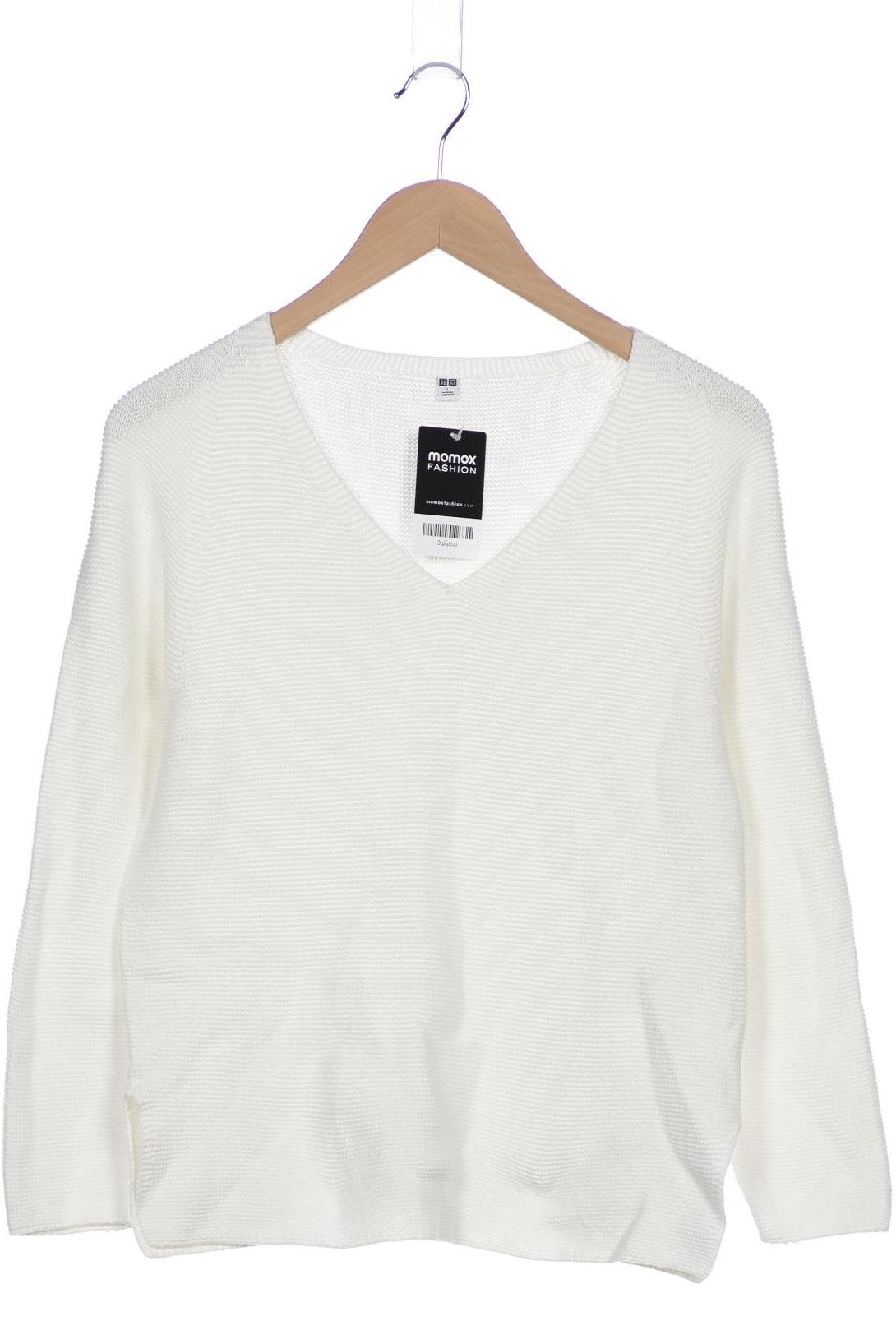 

uniqlo Damen Pullover, weiß, Gr. 42