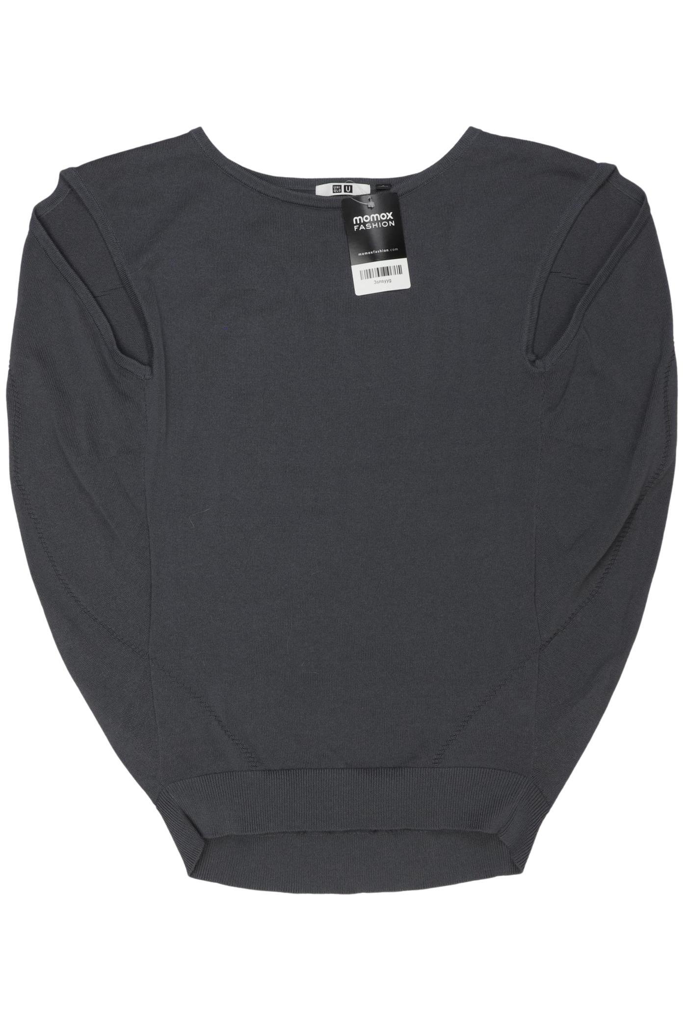 

uniqlo Damen Pullover, grau, Gr. 42