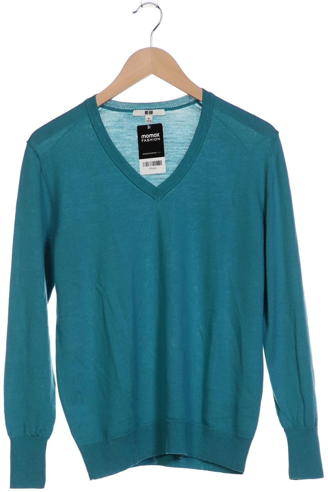

uniqlo Damen Pullover, türkis, Gr. 44