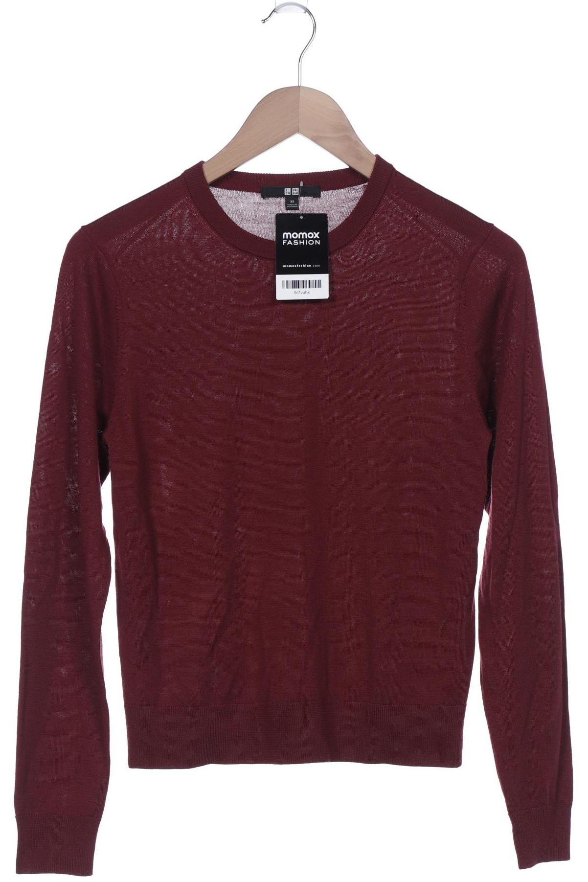 

uniqlo Damen Pullover, bordeaux, Gr. 34