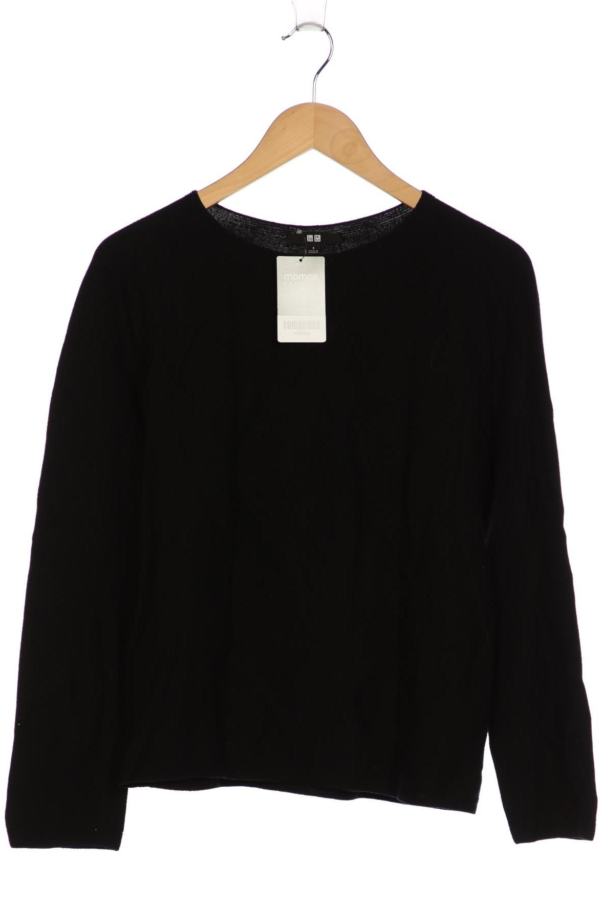 

uniqlo Damen Pullover, schwarz, Gr. 36