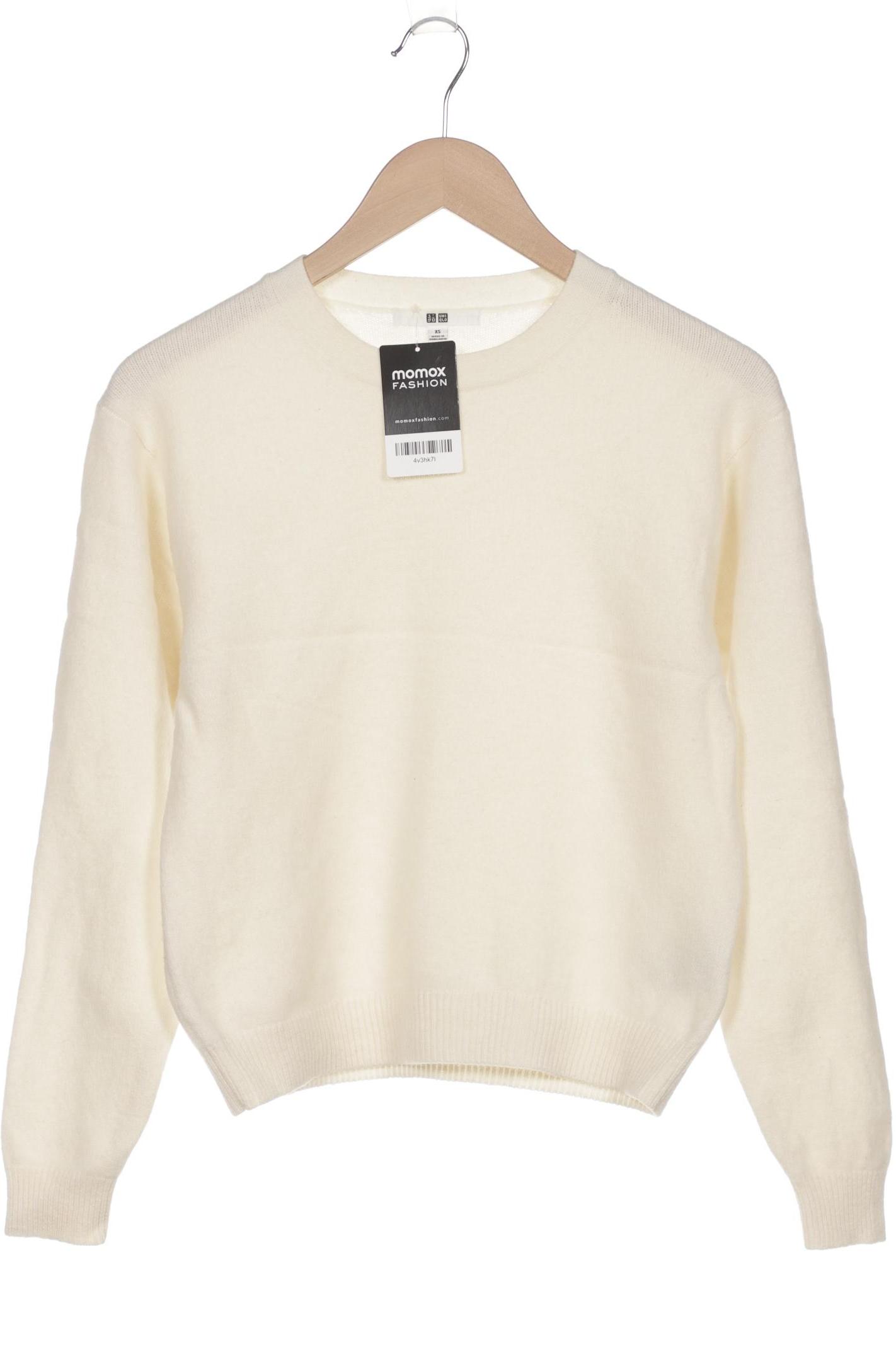 

uniqlo Damen Pullover, cremeweiß, Gr. 34