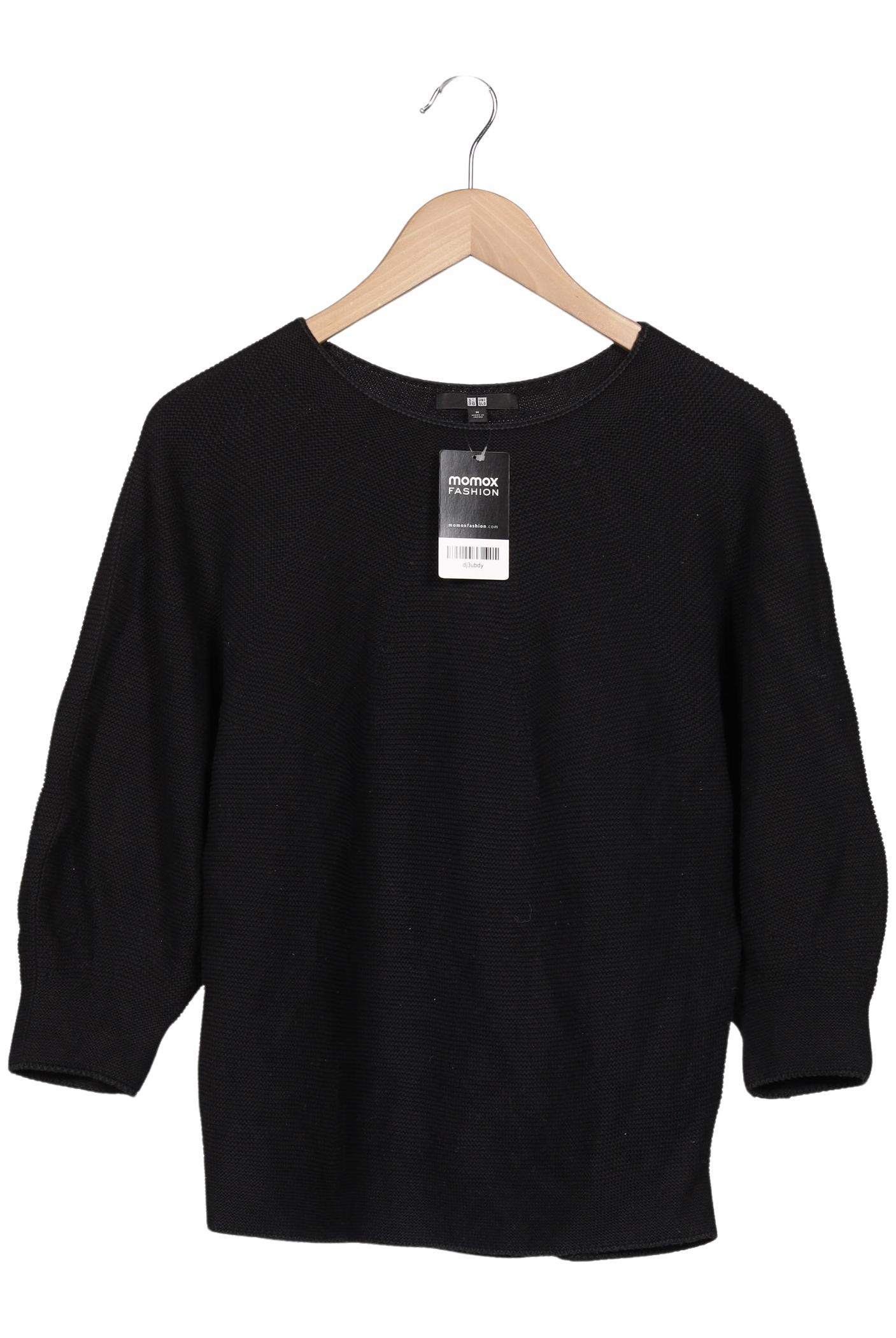 

uniqlo Damen Pullover, schwarz, Gr. 38