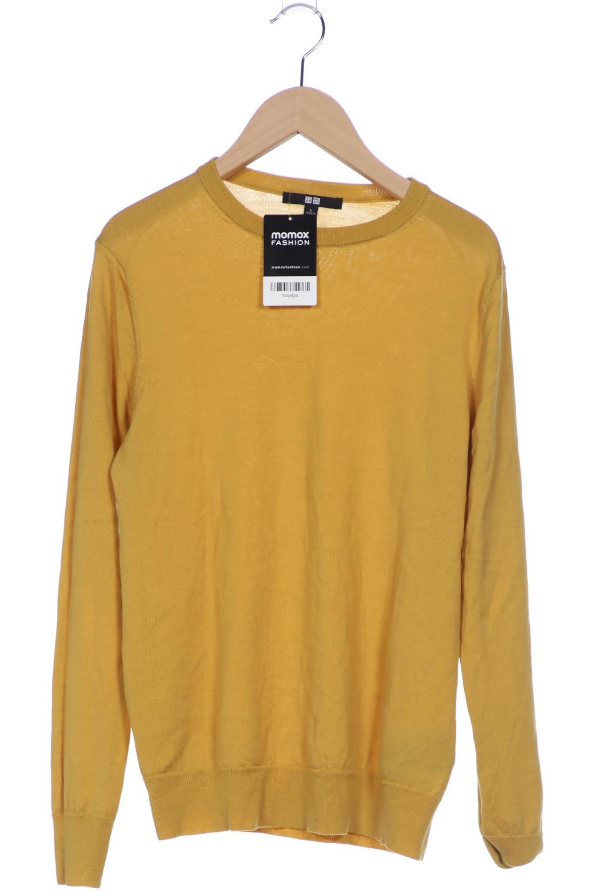 

uniqlo Damen Pullover, gelb, Gr. 42
