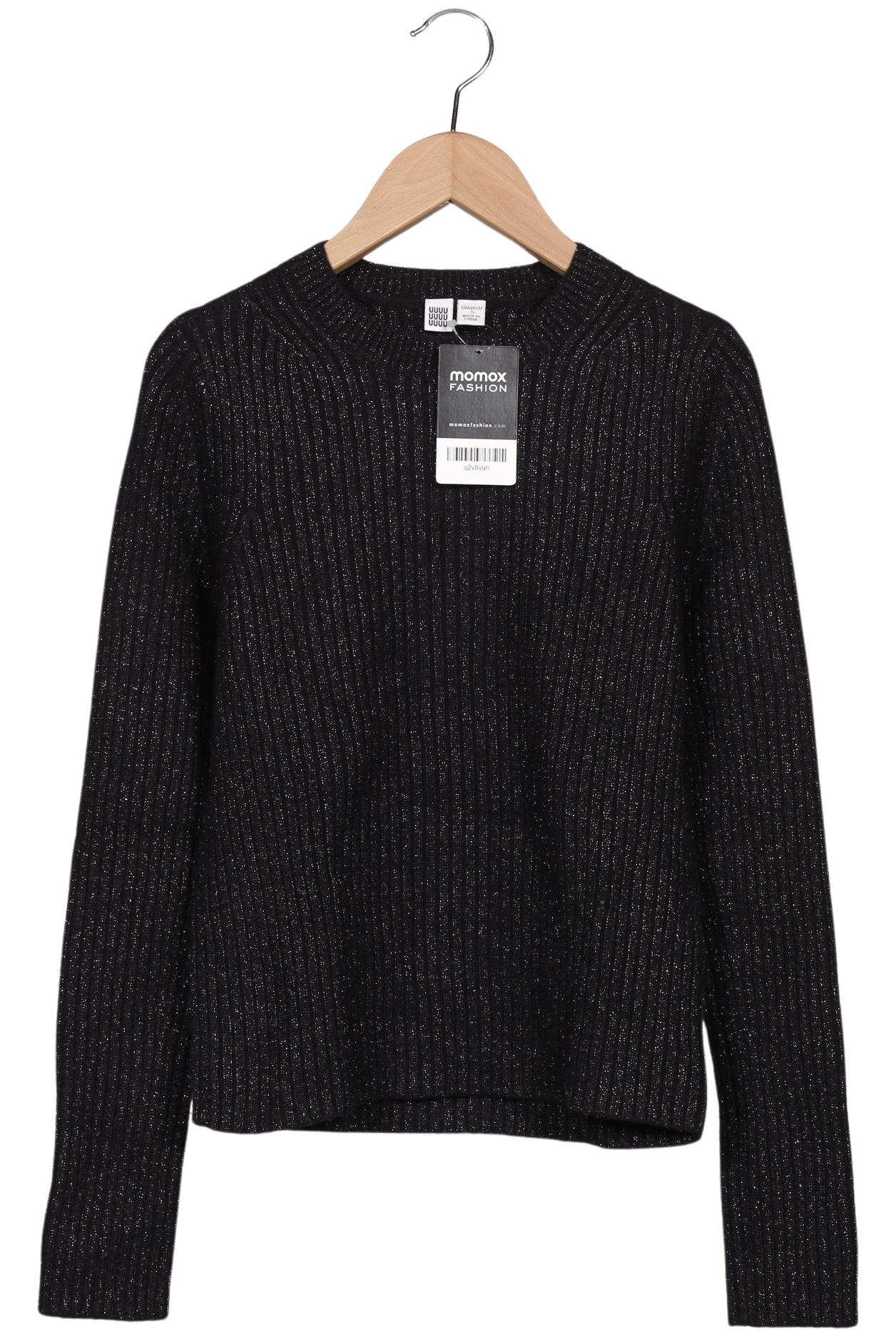 

uniqlo Damen Pullover, schwarz, Gr. 36