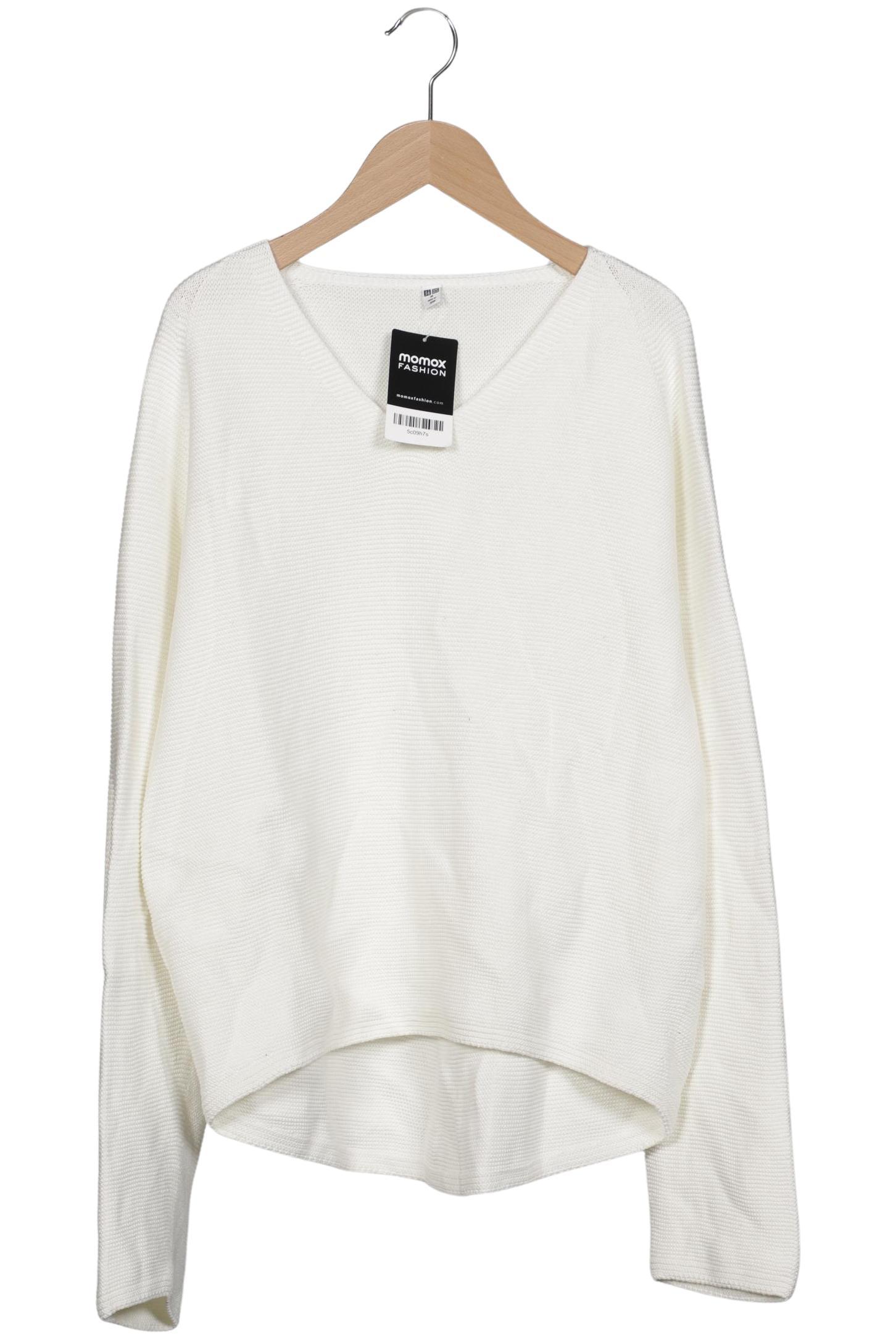 

uniqlo Damen Pullover, weiß, Gr. 38