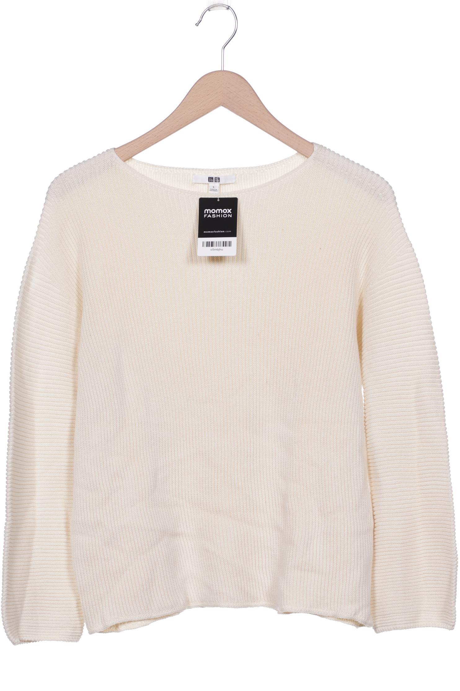 

uniqlo Damen Pullover, cremeweiß