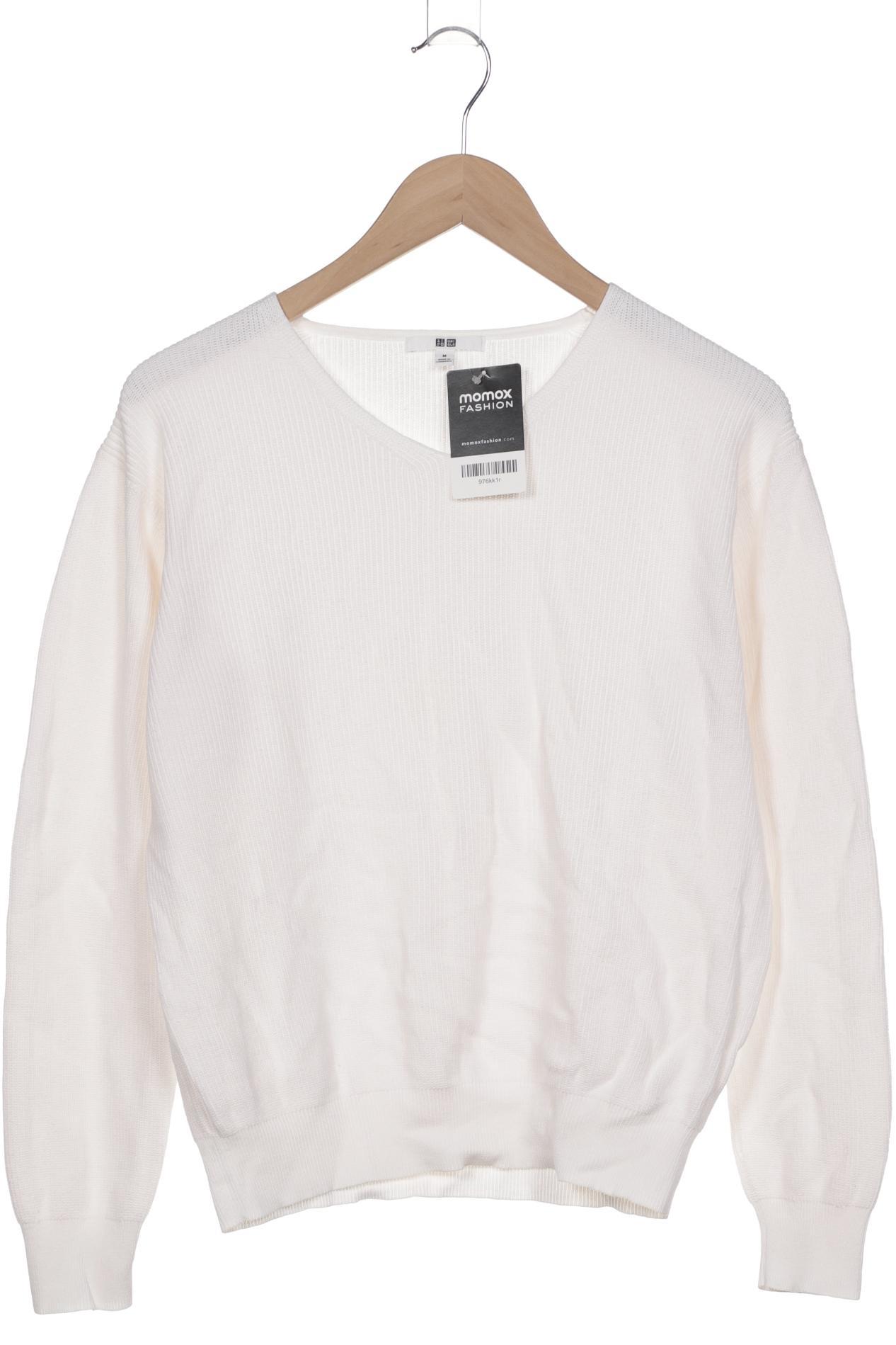

uniqlo Damen Pullover, weiß, Gr. 38