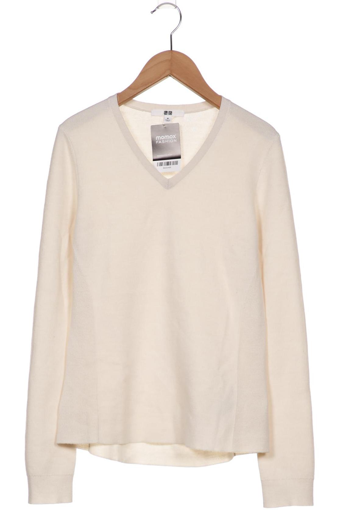 

uniqlo Damen Pullover, cremeweiß, Gr. 38