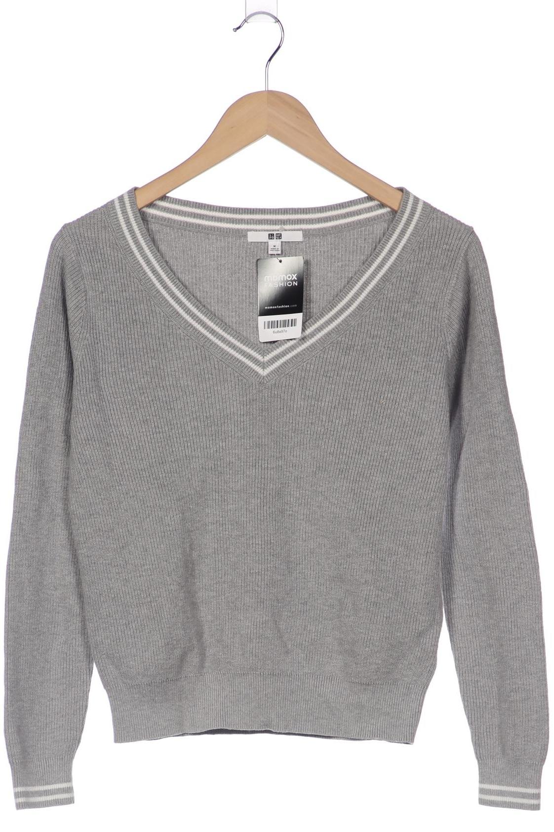 

uniqlo Damen Pullover, grau, Gr. 38