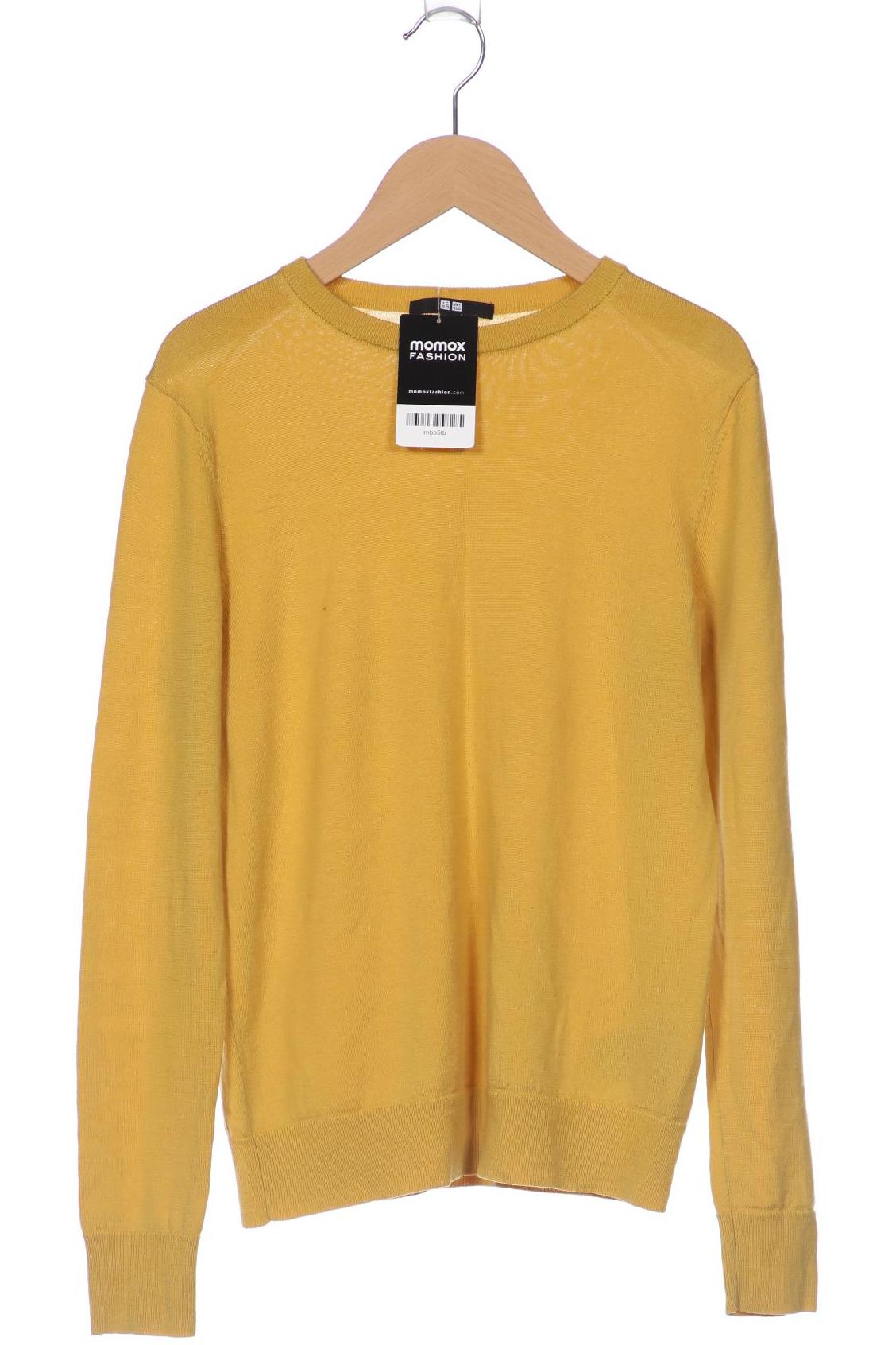 

uniqlo Damen Pullover, gelb, Gr. 38