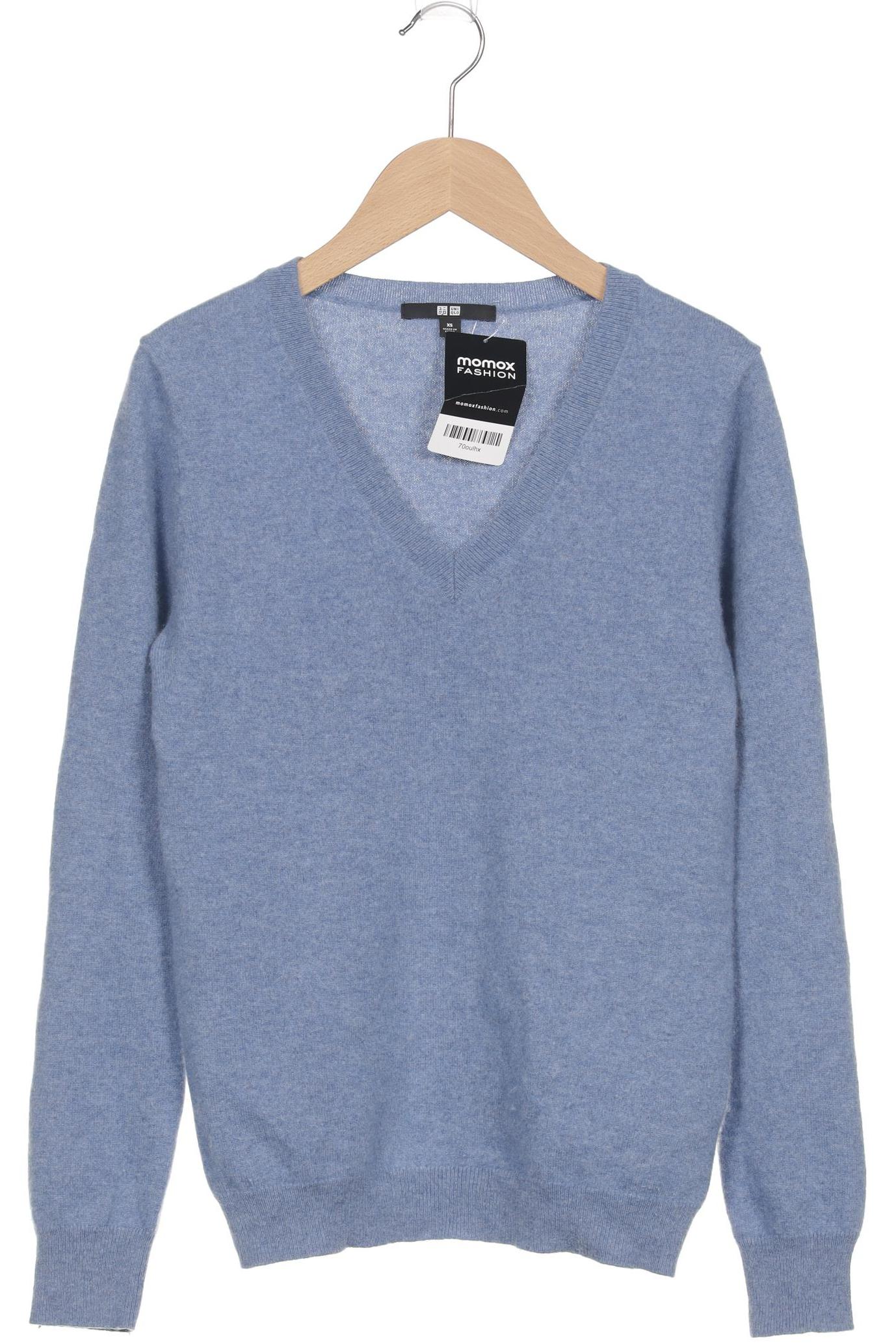 

uniqlo Damen Pullover, blau, Gr. 34