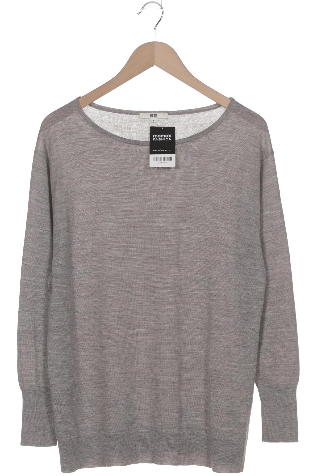 

uniqlo Damen Pullover, grau, Gr. 42