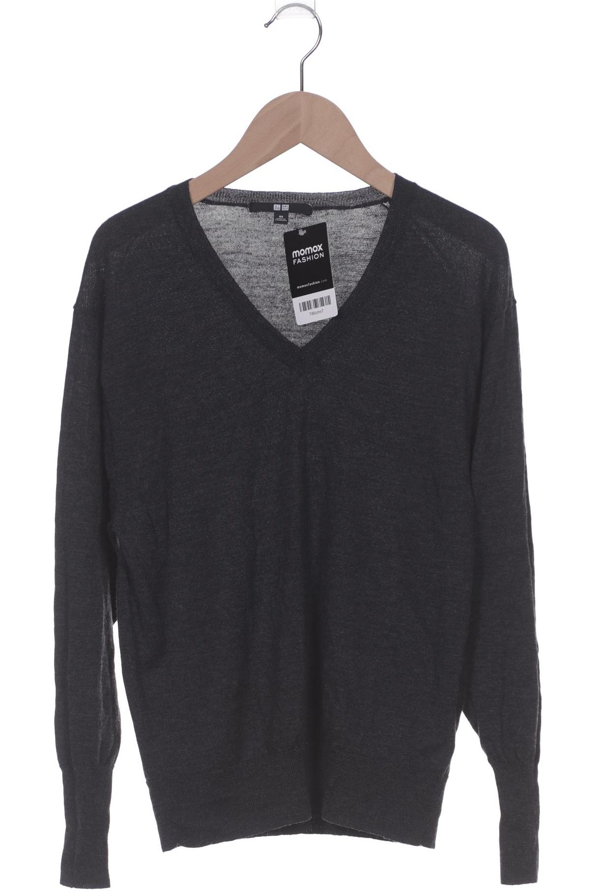 

uniqlo Damen Pullover, grau, Gr. 34