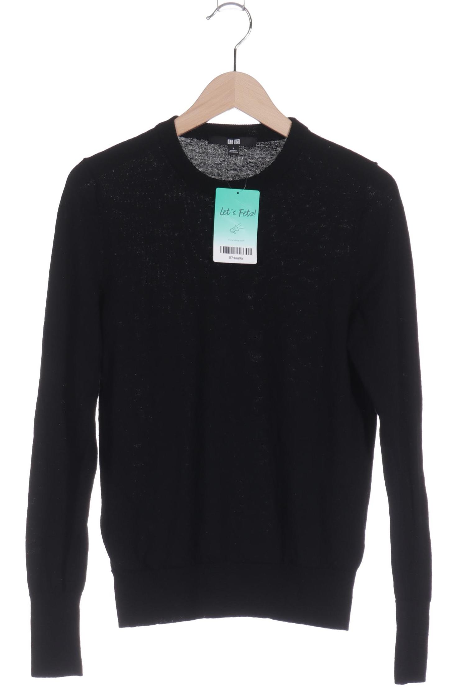 

uniqlo Damen Pullover, schwarz, Gr. 36