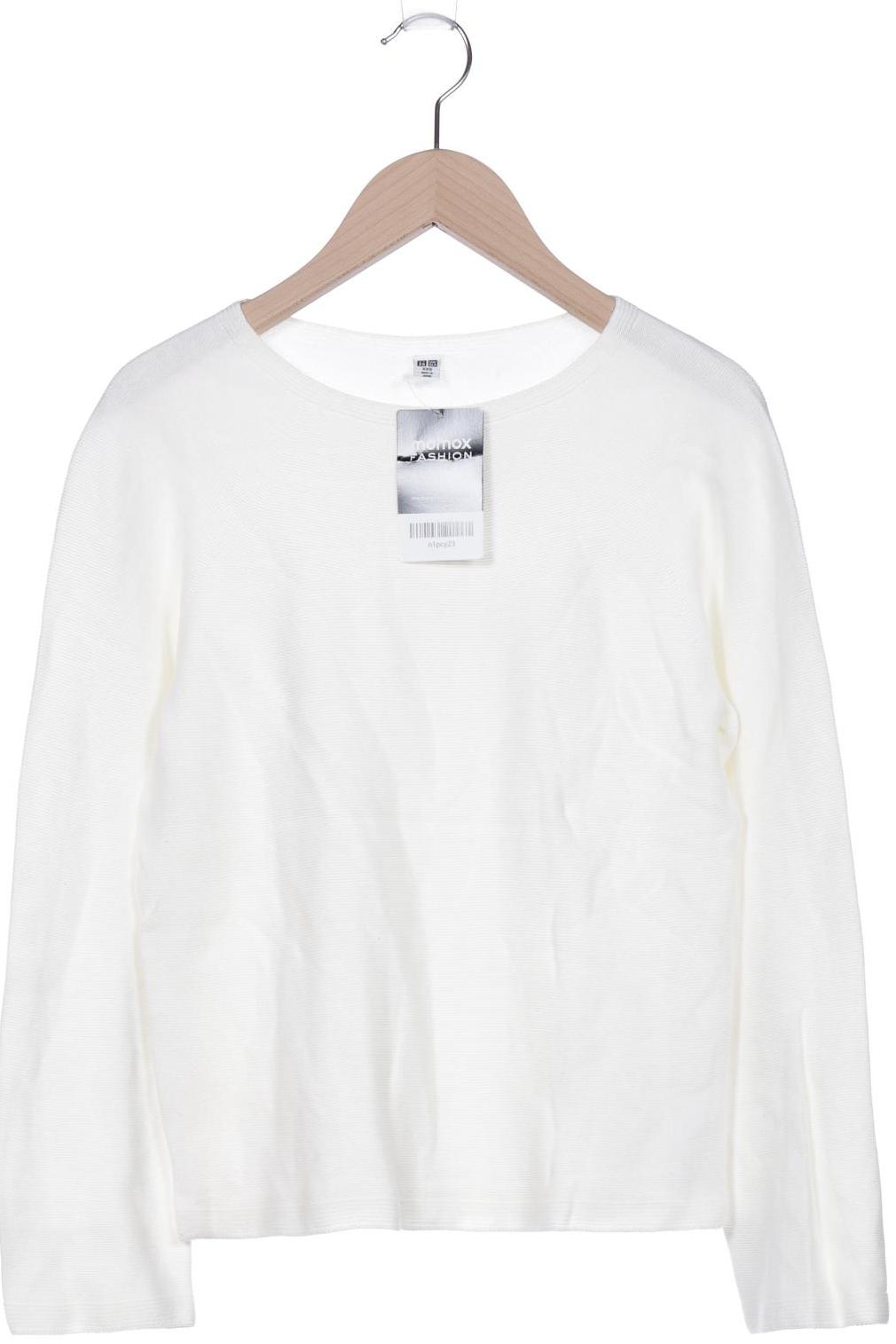 

uniqlo Damen Pullover, weiß, Gr. 32