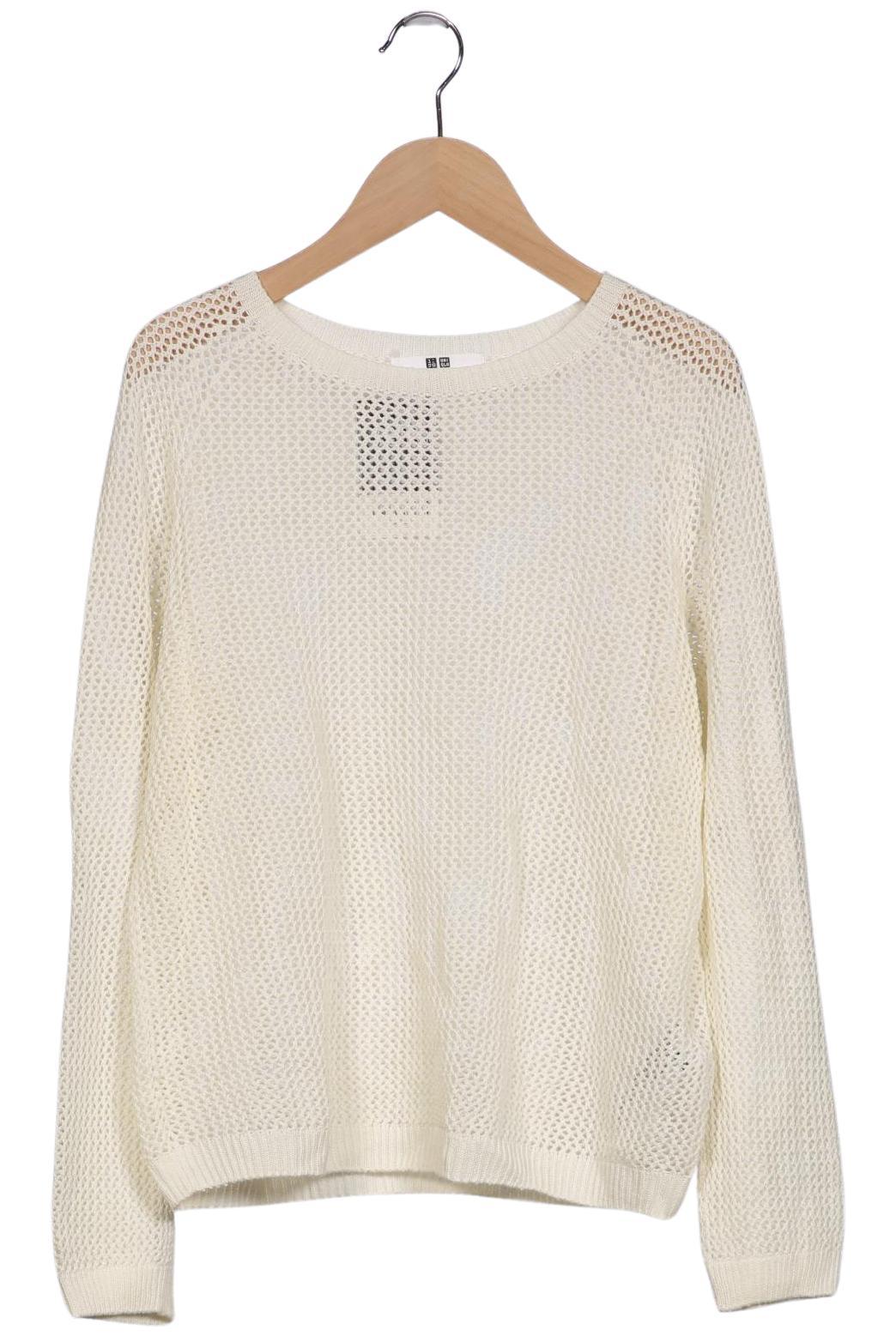 

uniqlo Damen Pullover, cremeweiß, Gr. 38