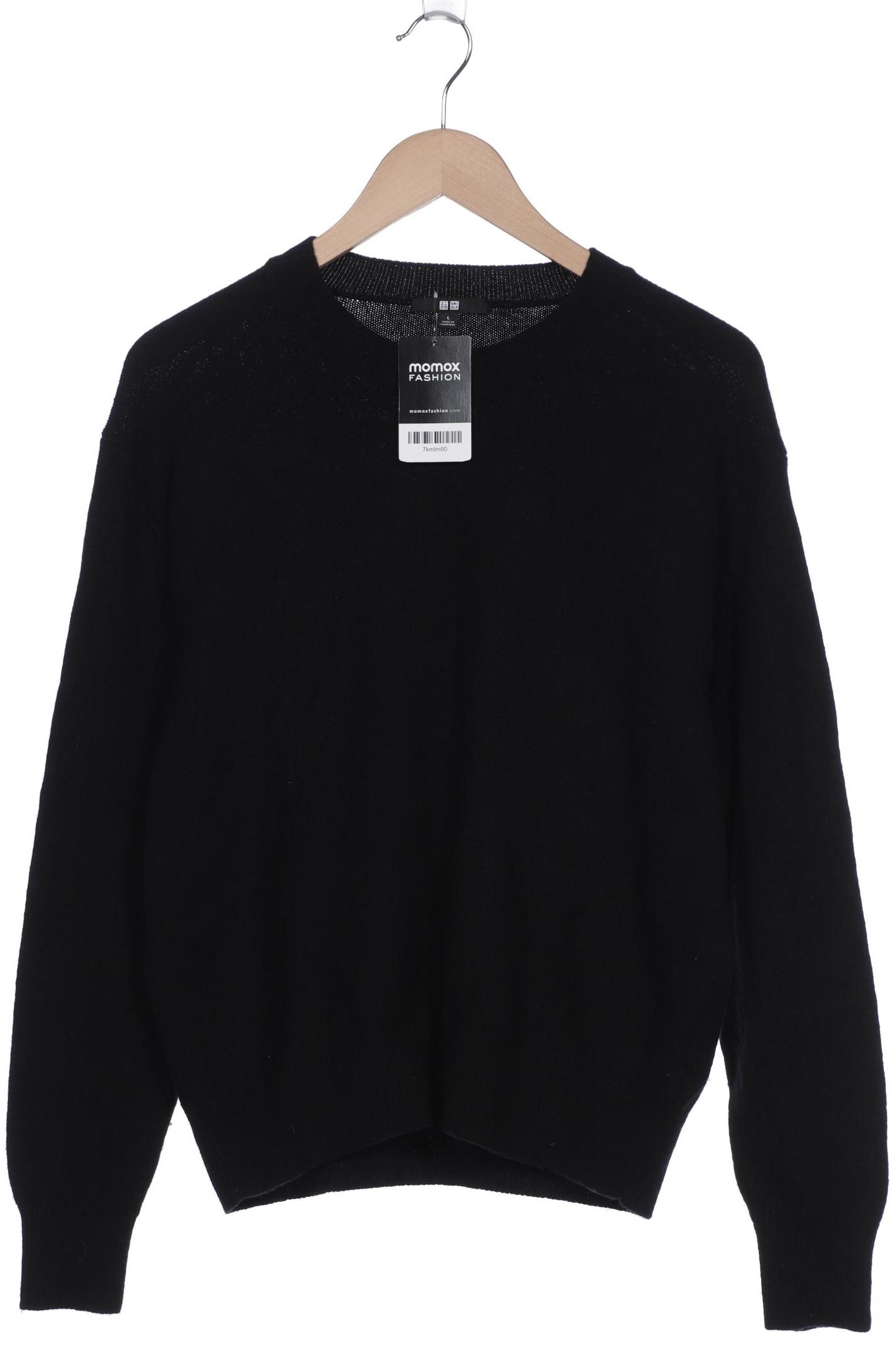 

uniqlo Damen Pullover, schwarz, Gr. 42