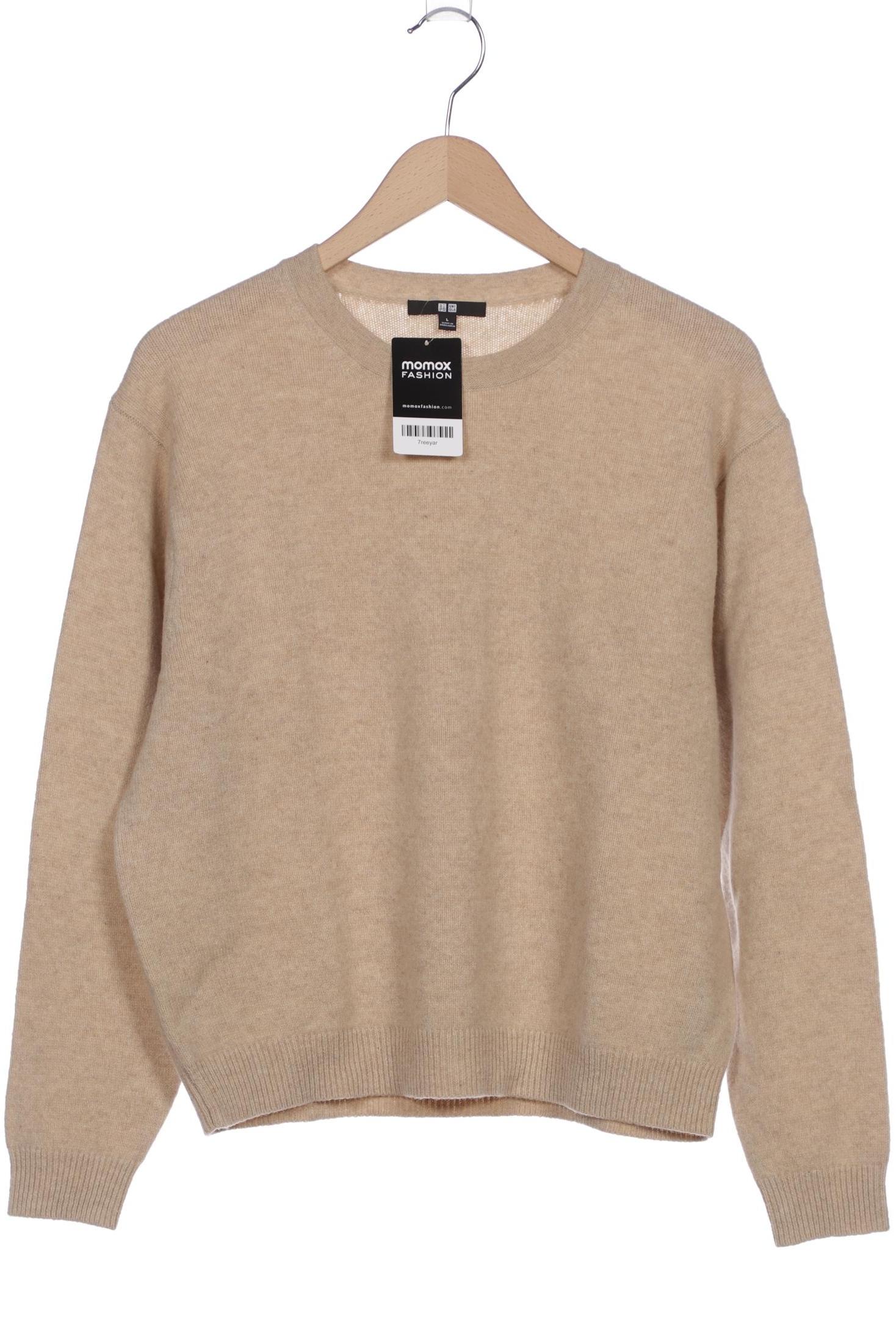 

uniqlo Damen Pullover, beige, Gr. 42